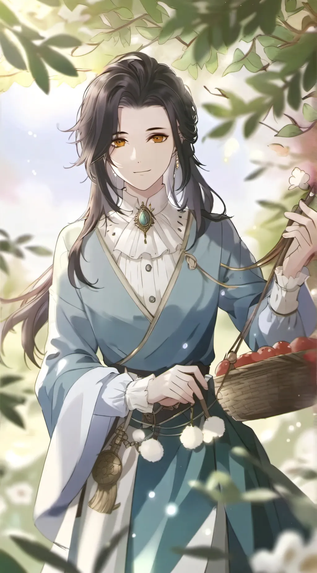 ai character: -Berti- background