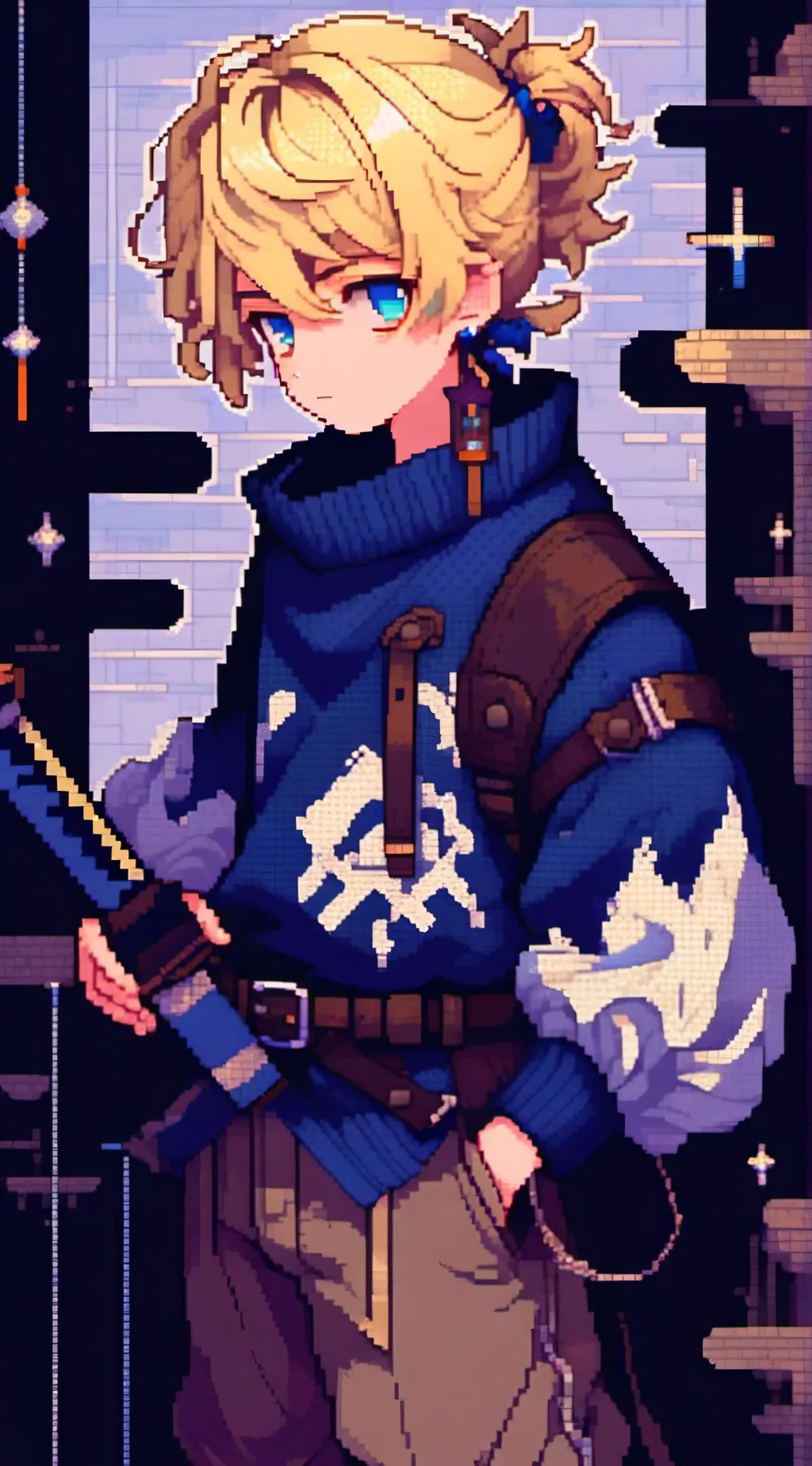 ai character: BotW Champions  background