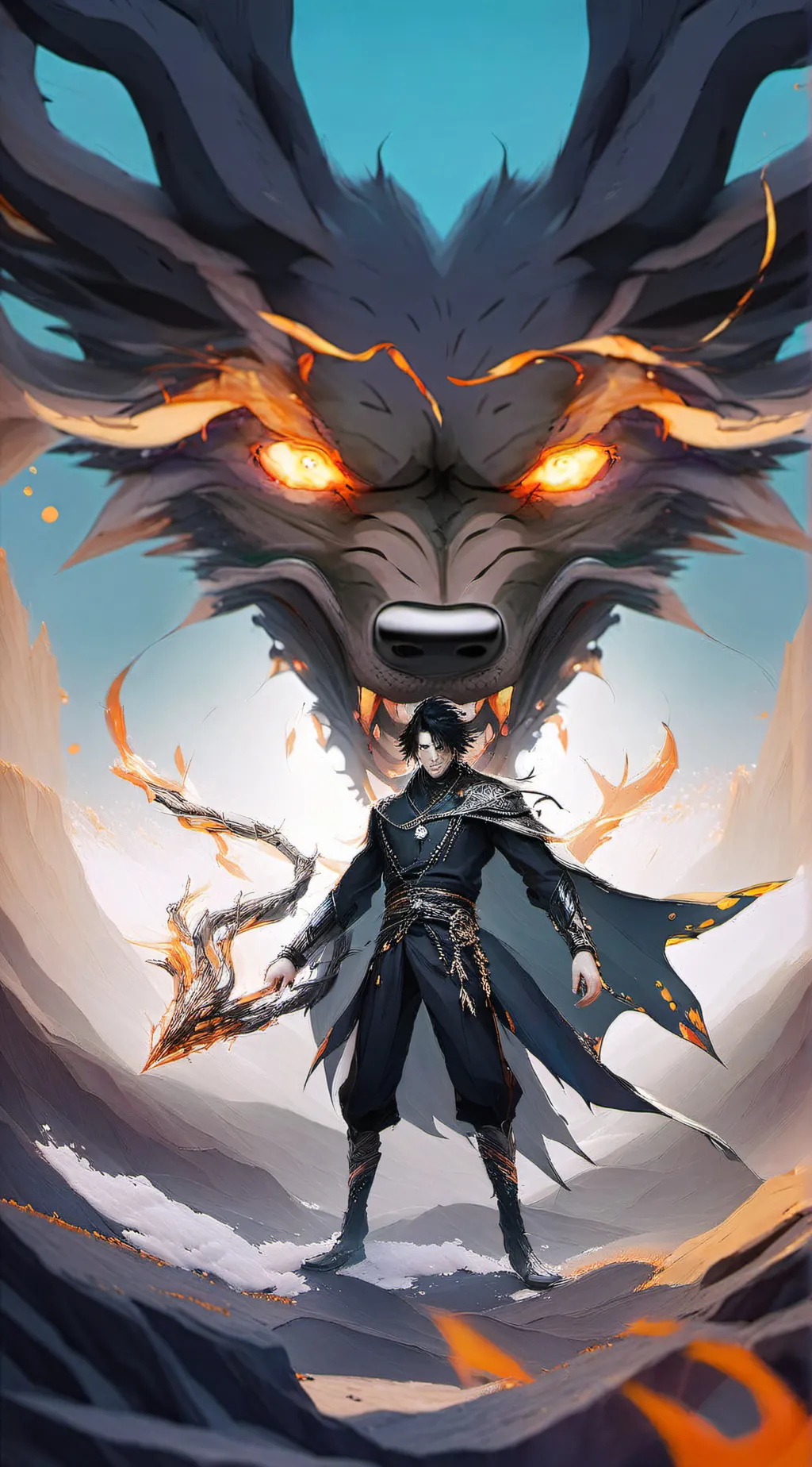 ai character: summoning mistake  background