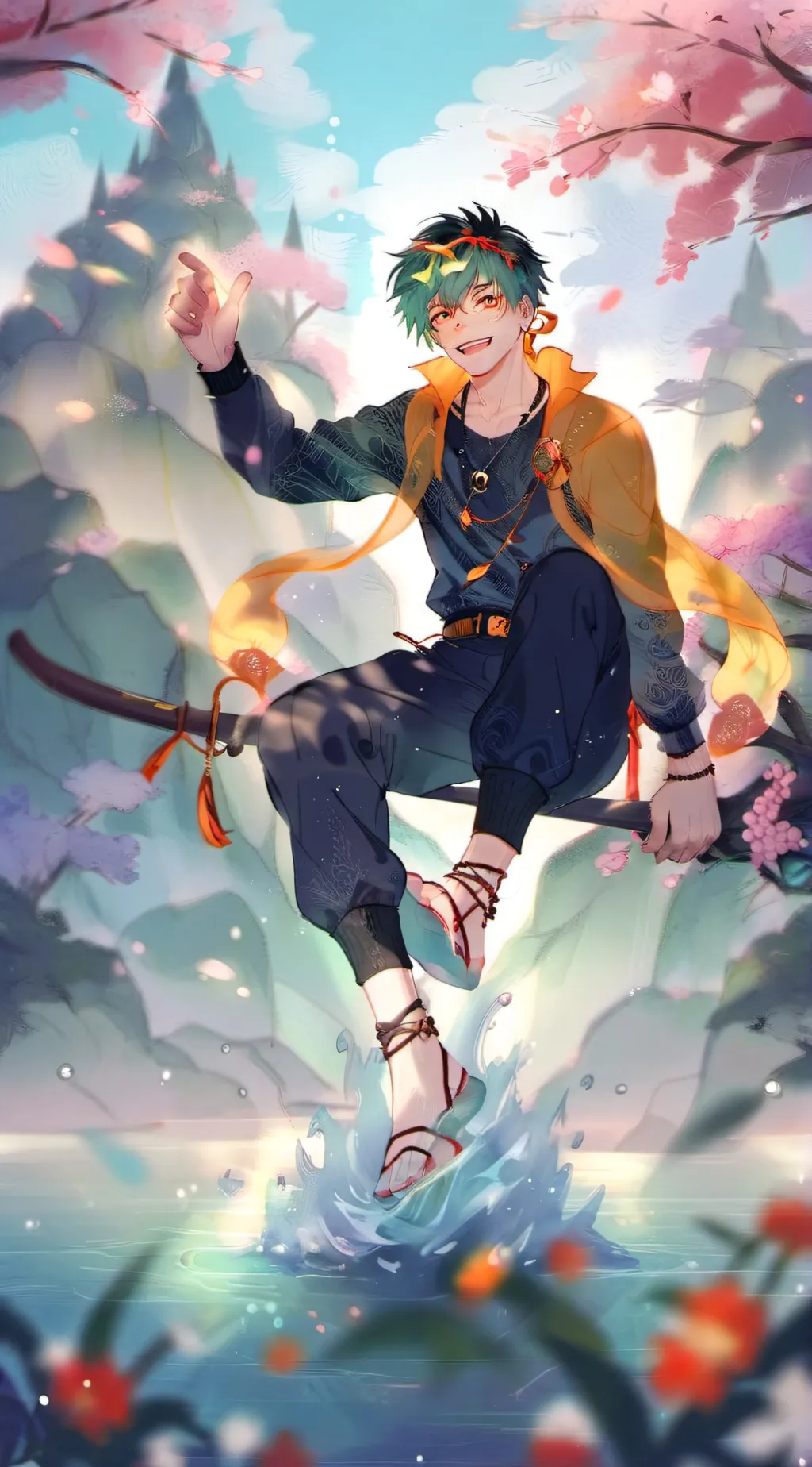 ai character: MHA!!! background