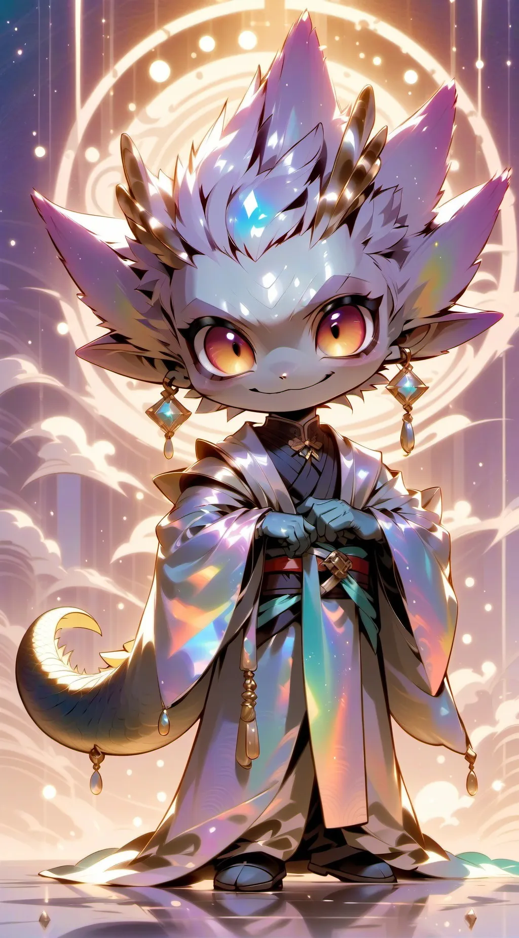 ai character: Meme :) background