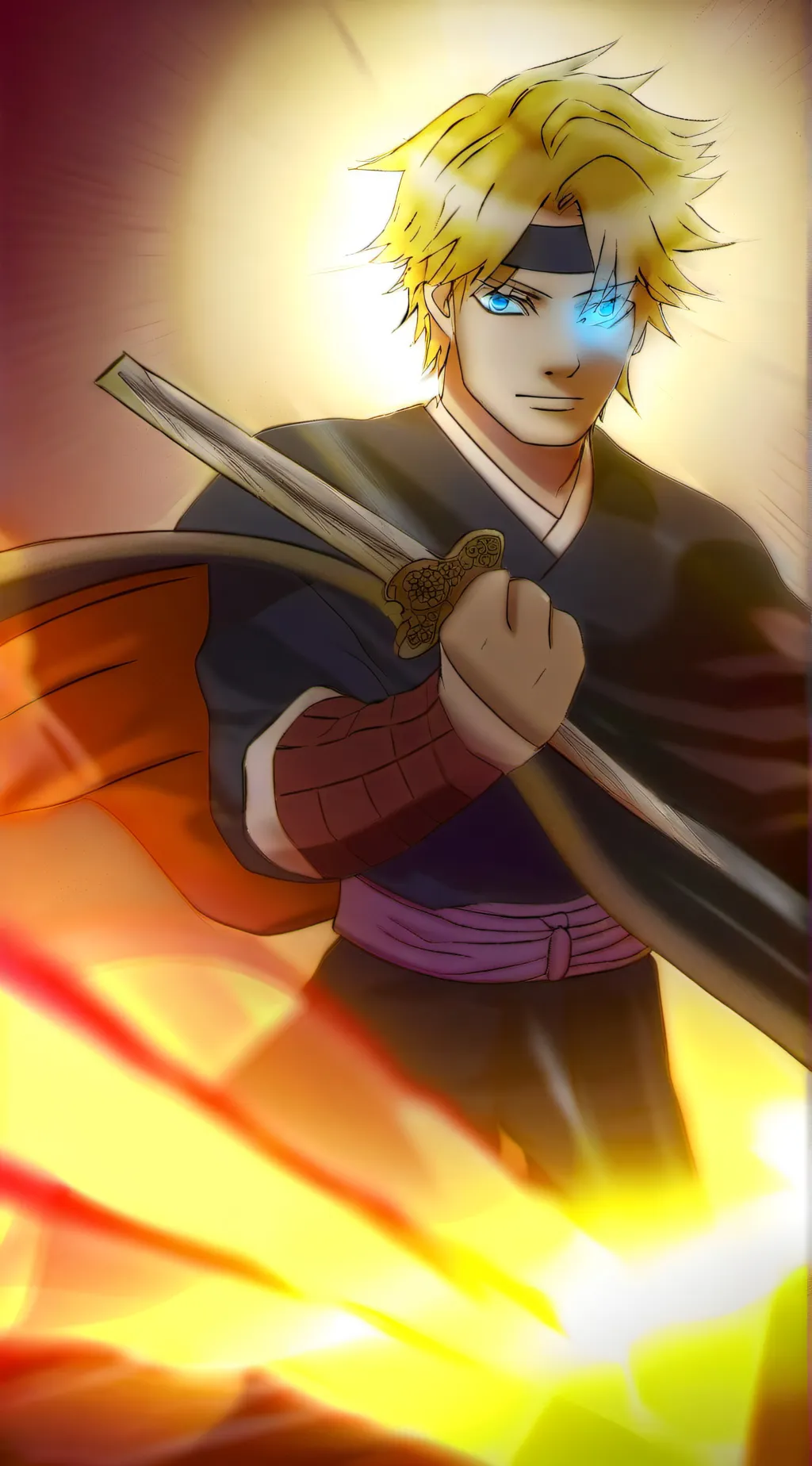 ai character: boruto background