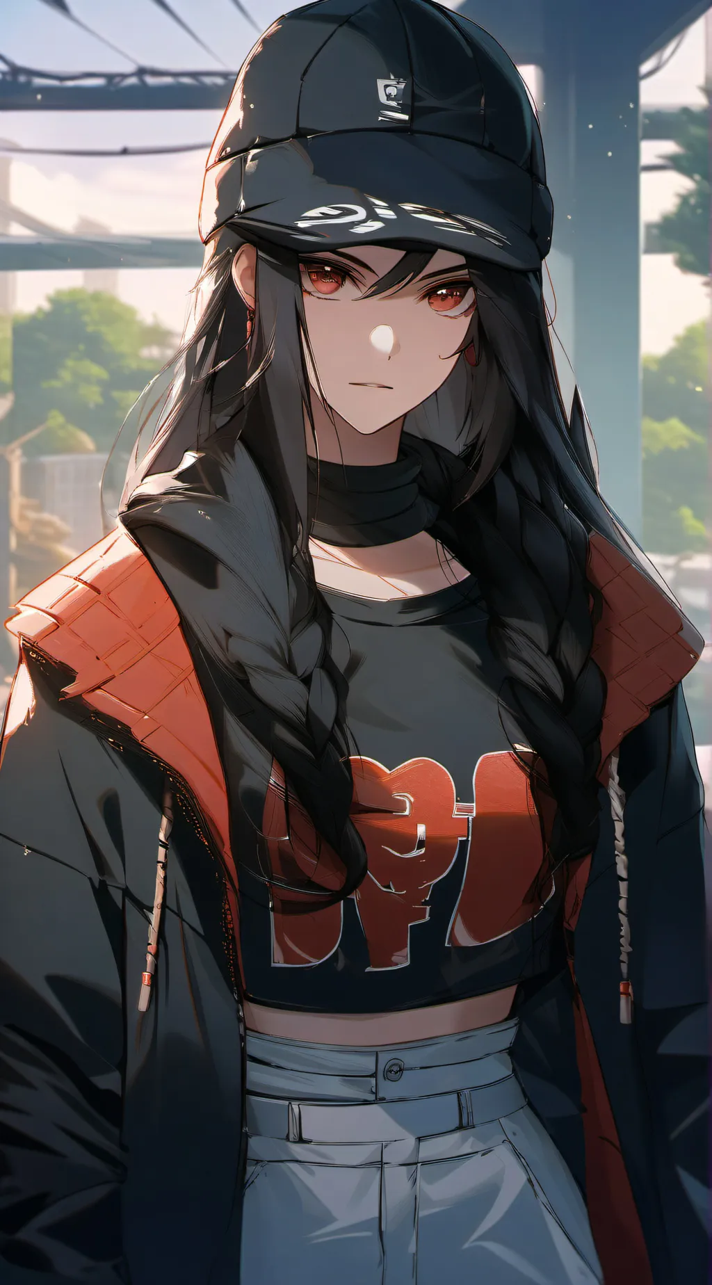 ai character: Arial background