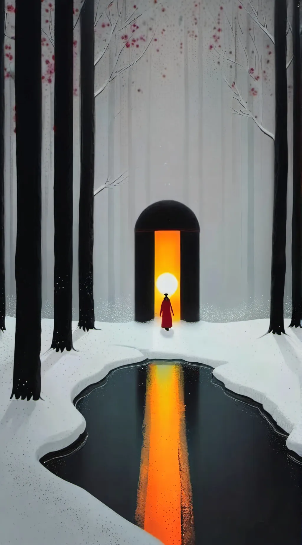 ai character: ICB V10 Snow Rise background