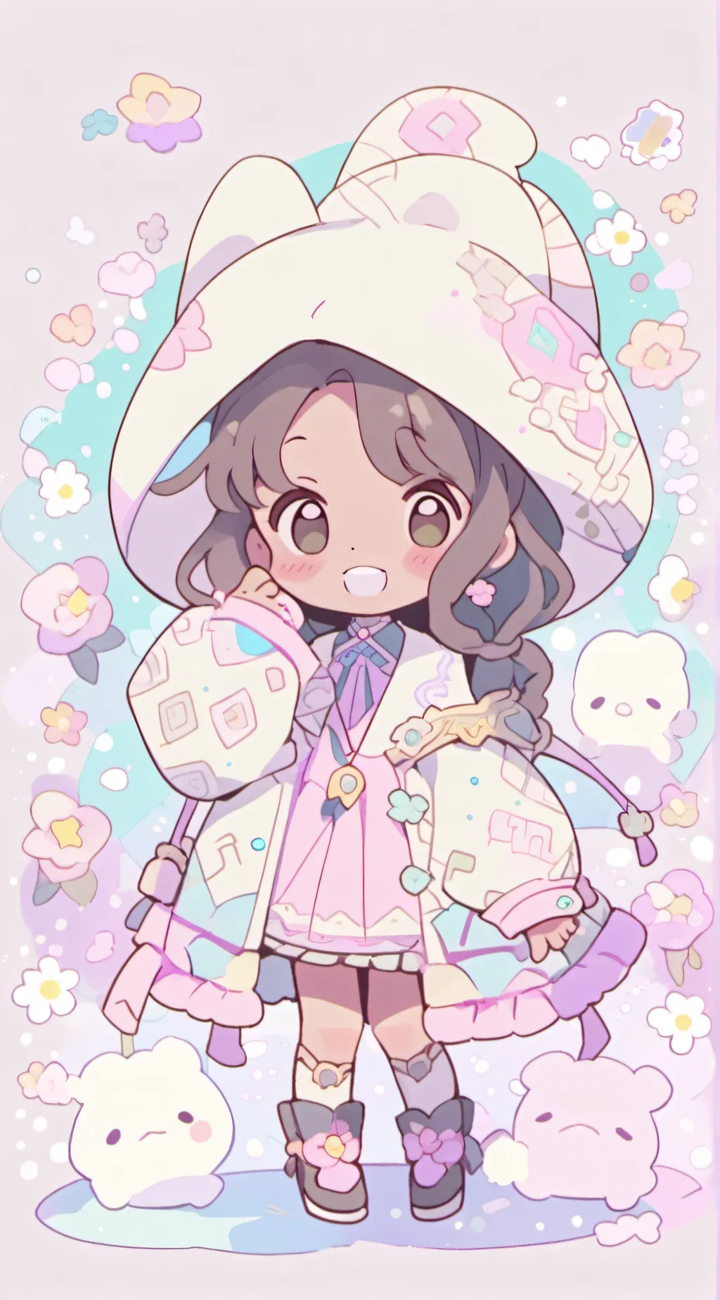 ai character: Mia  background