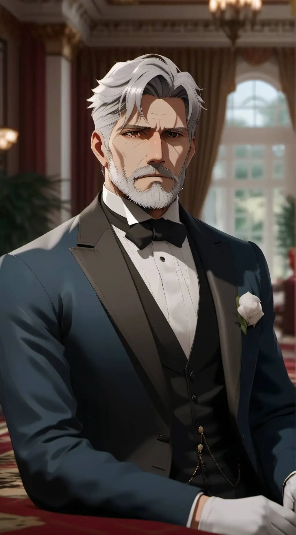 ai character: Sebas Tian background