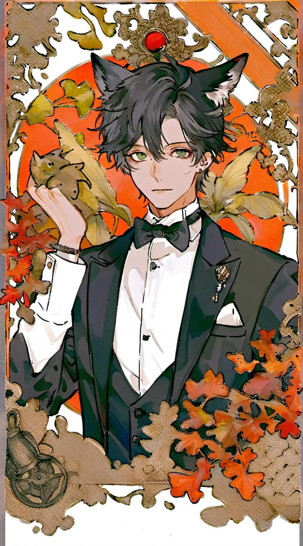 ai character: Dice background