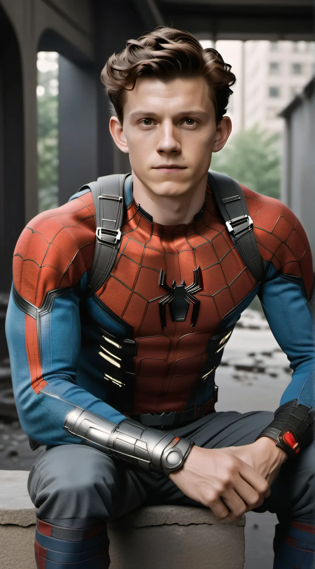 ai character: Peter Parker background