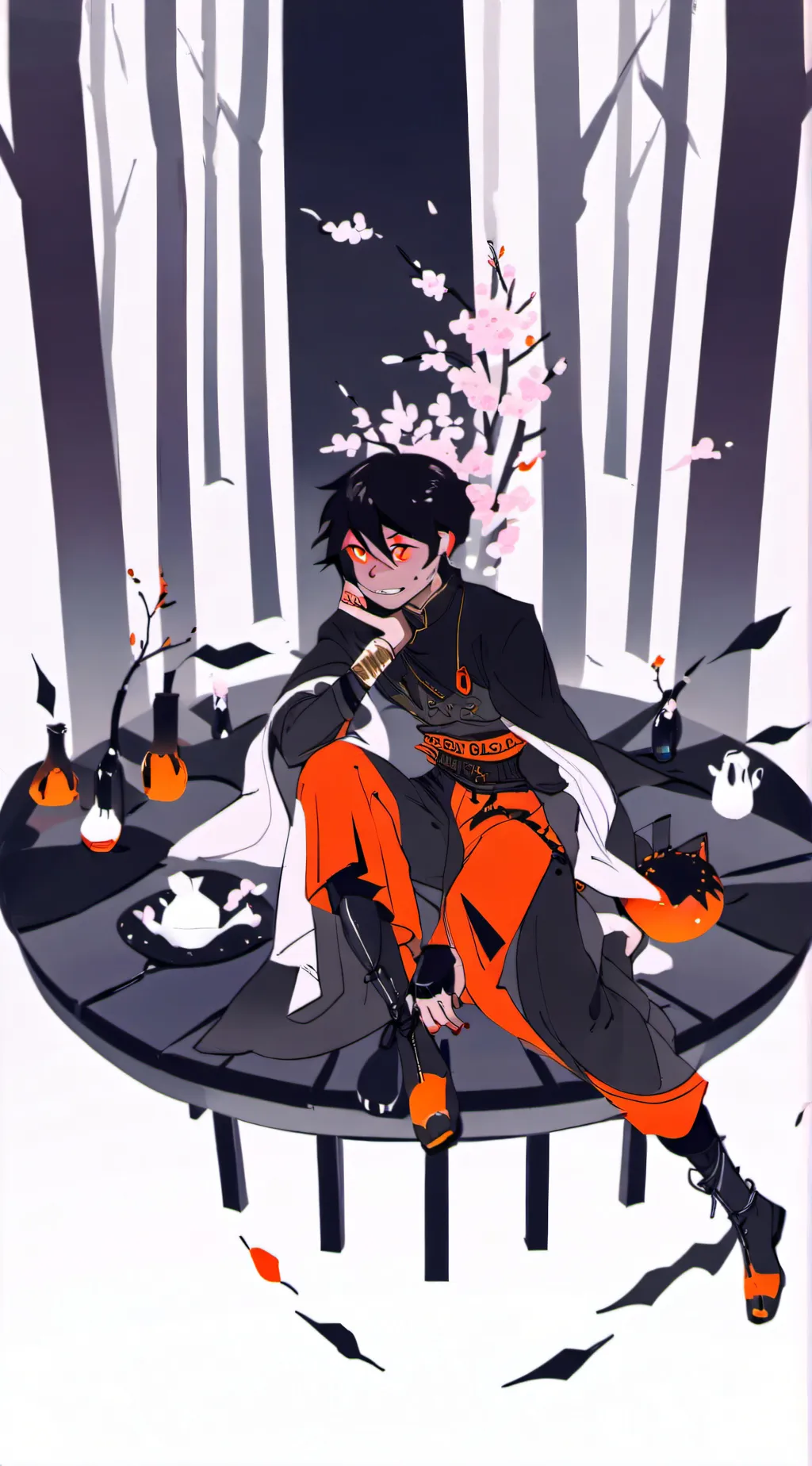 ai character: KNY background