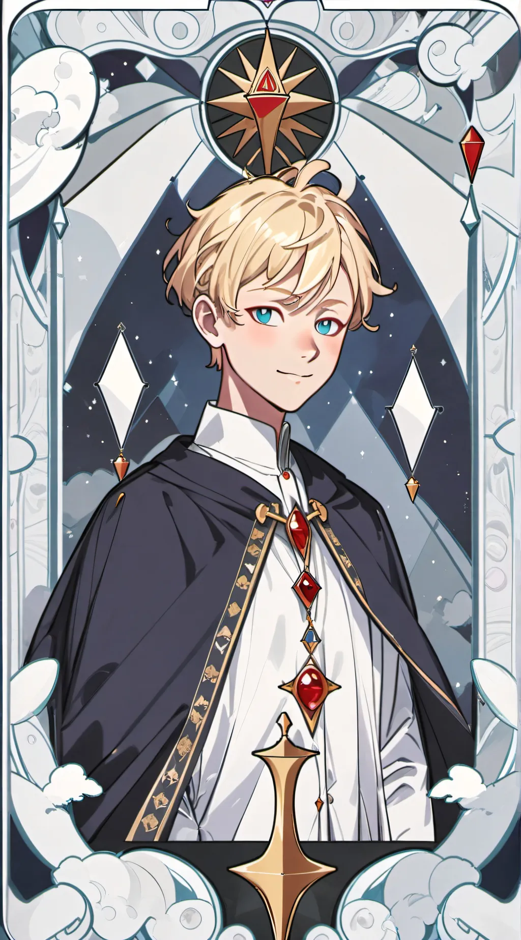 ai character: Keefe sercen  background