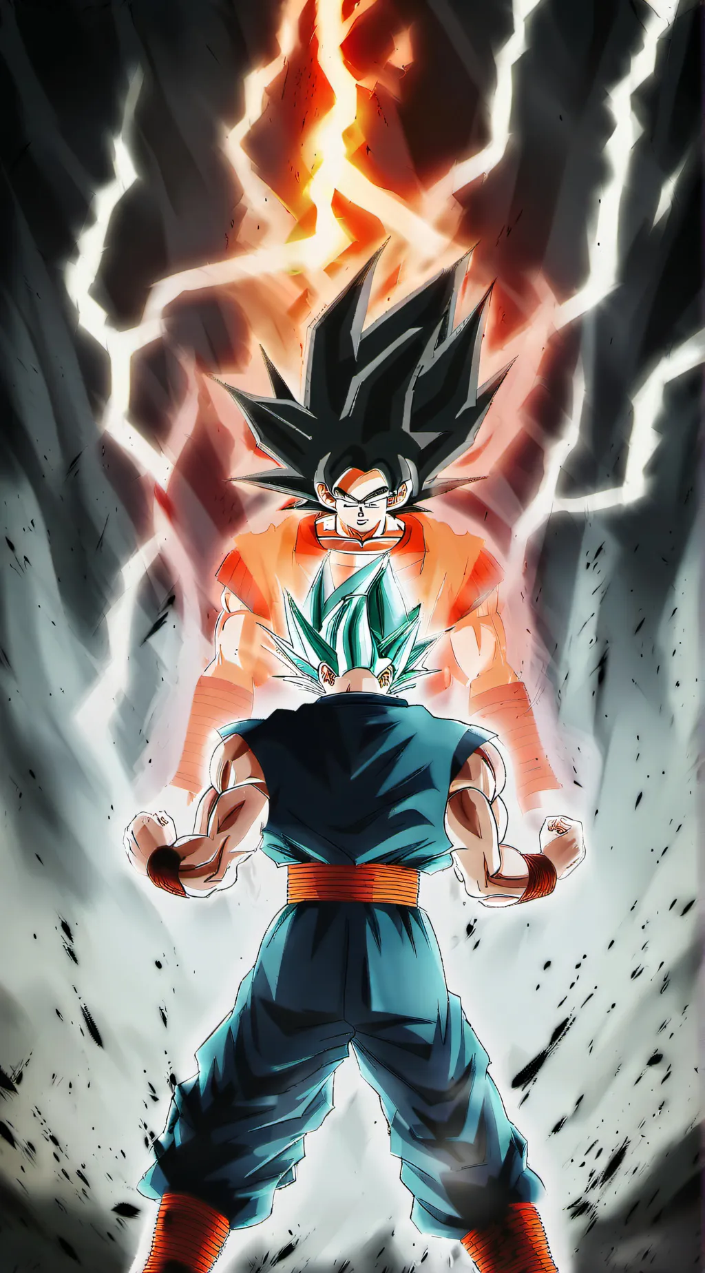 ai character: son goku background
