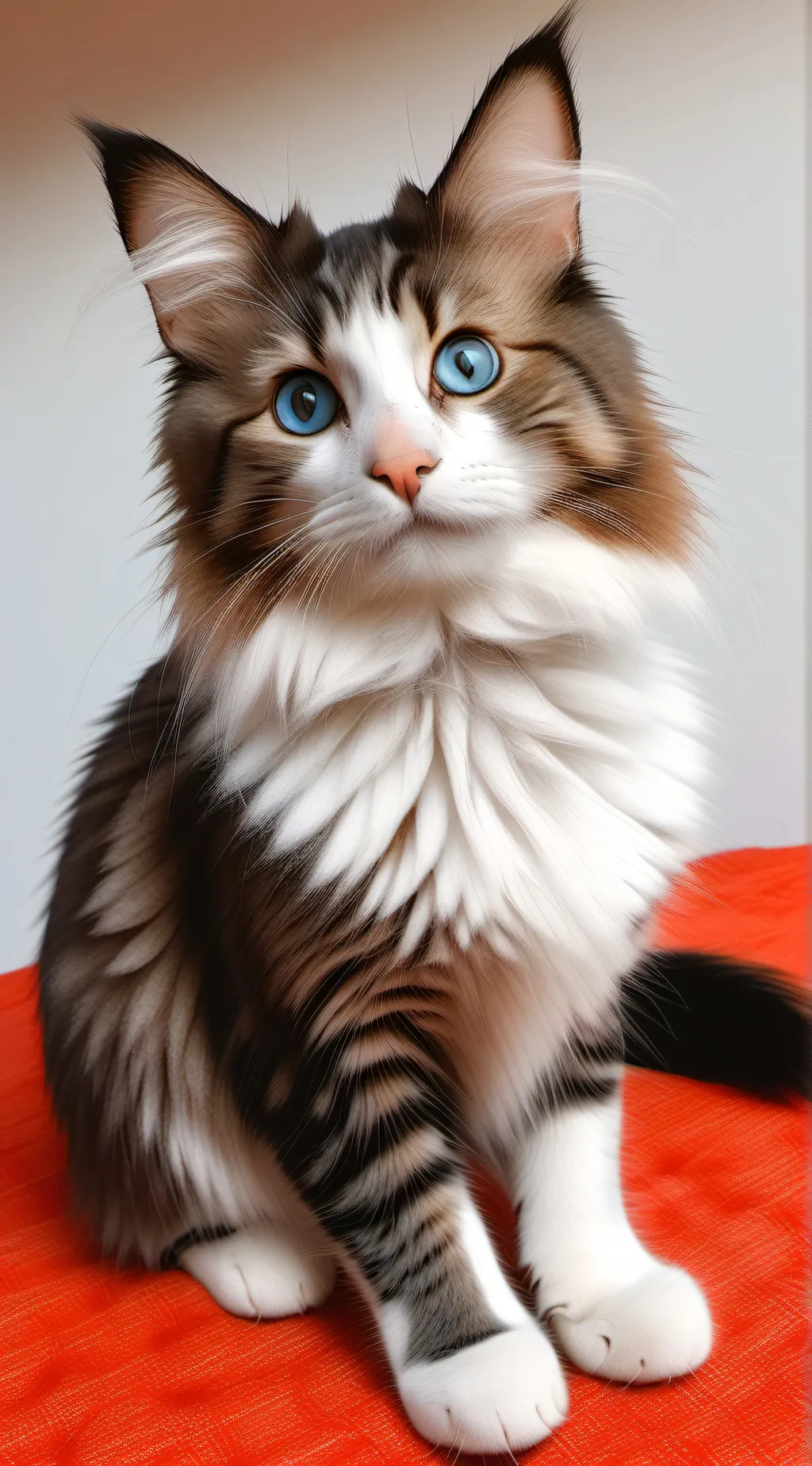 ai character: Mittens background