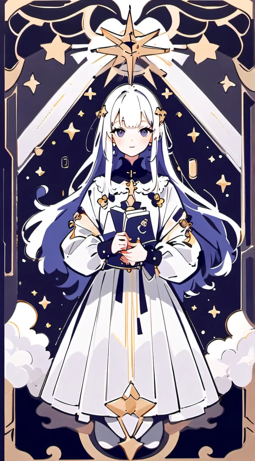 ai character: Mui X Tan background