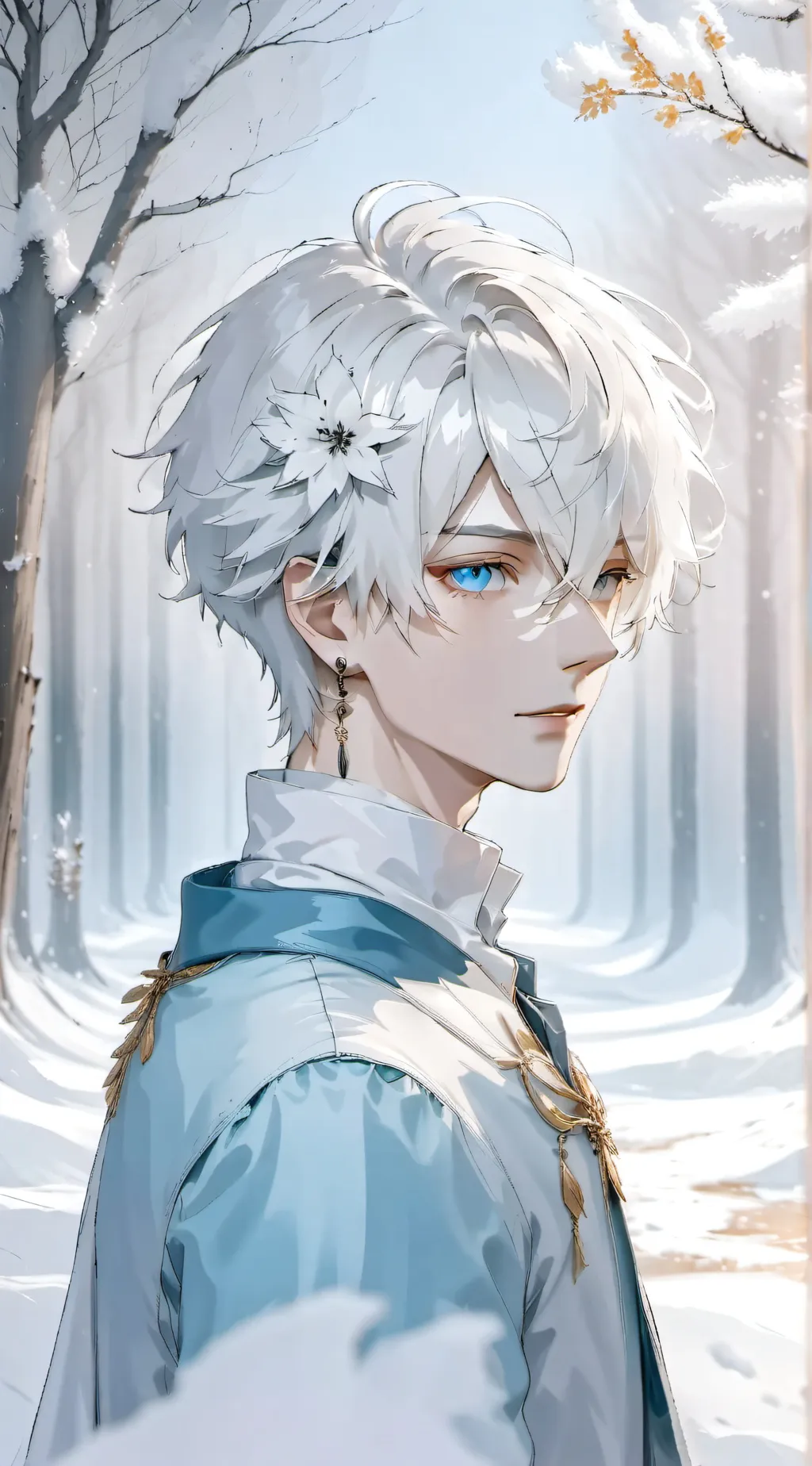 ai character: Frost background