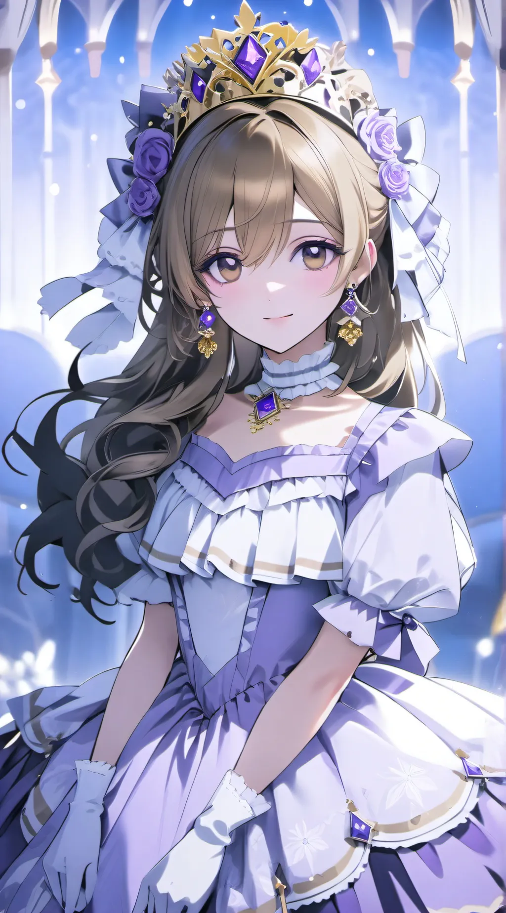 ai character: Faye Russell  background