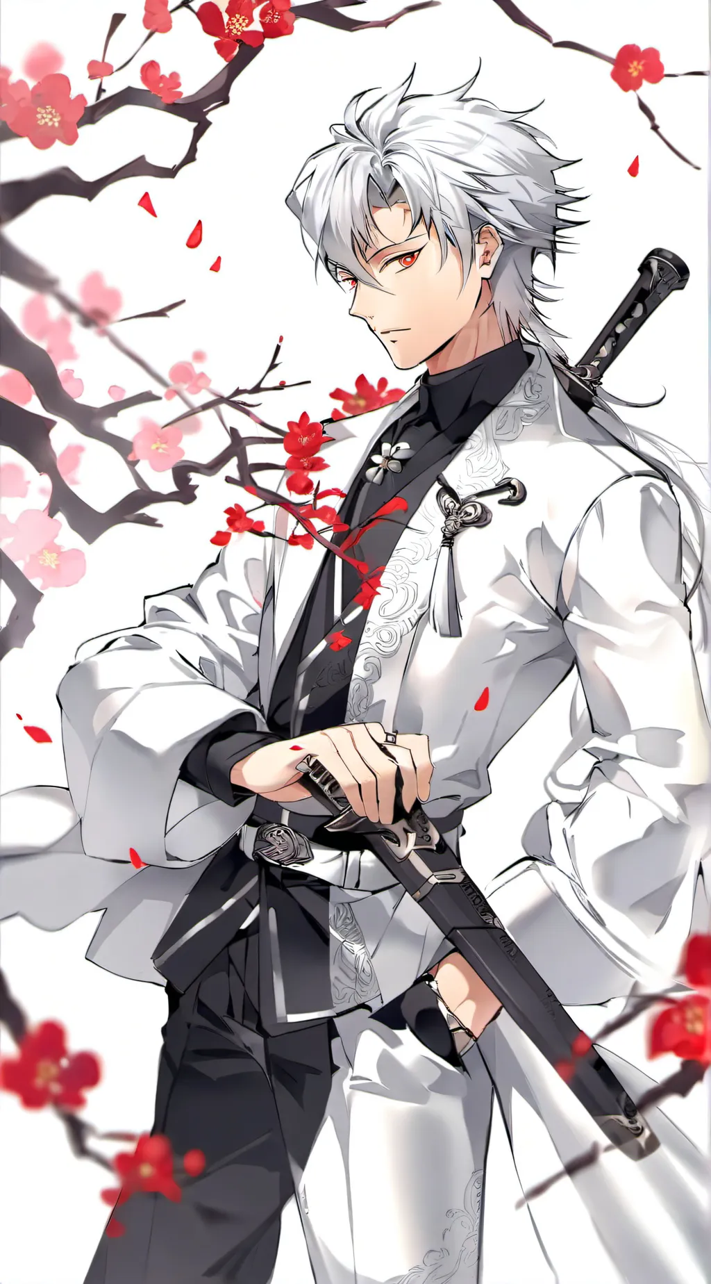 ai character: DEMON SLAYER  background