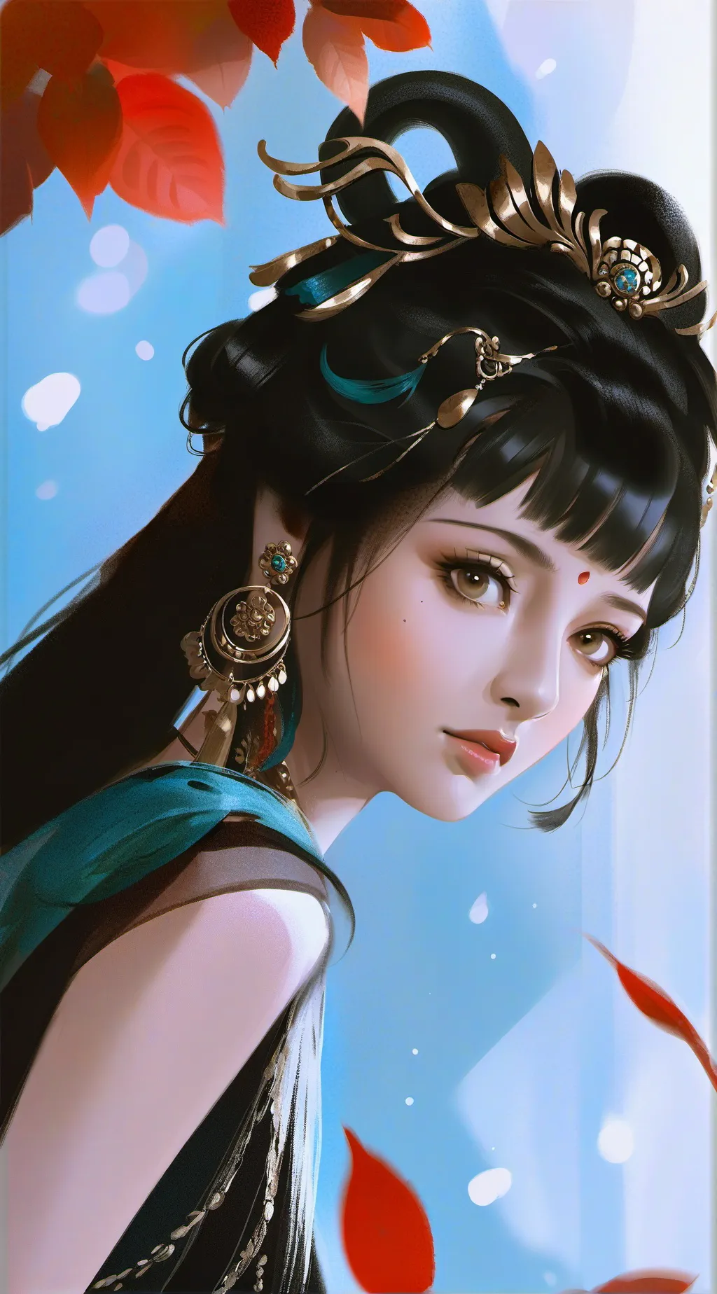 ai character: emily background