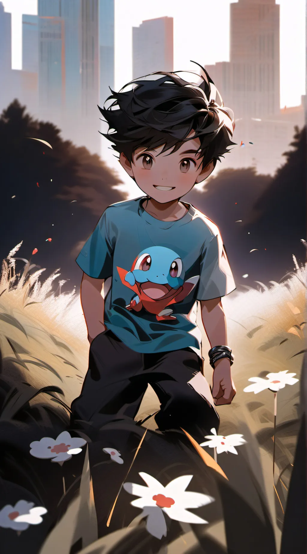 ai character: luca background