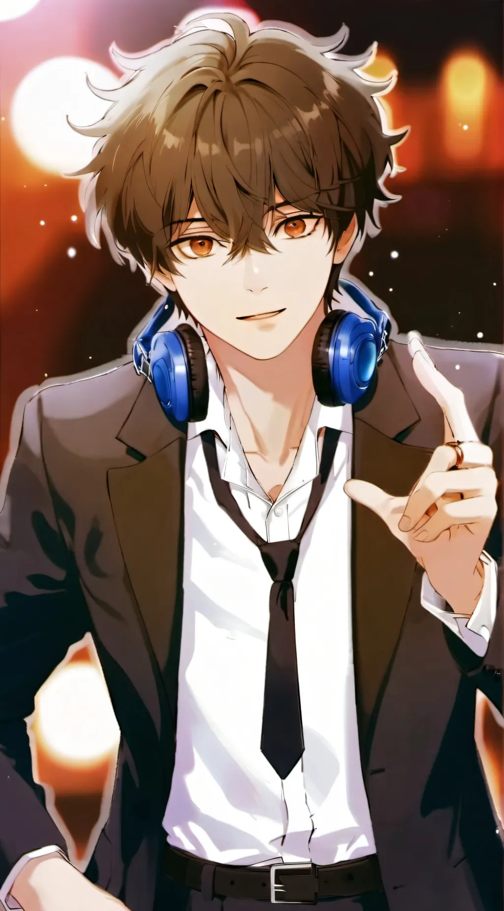 ai character: Leon background