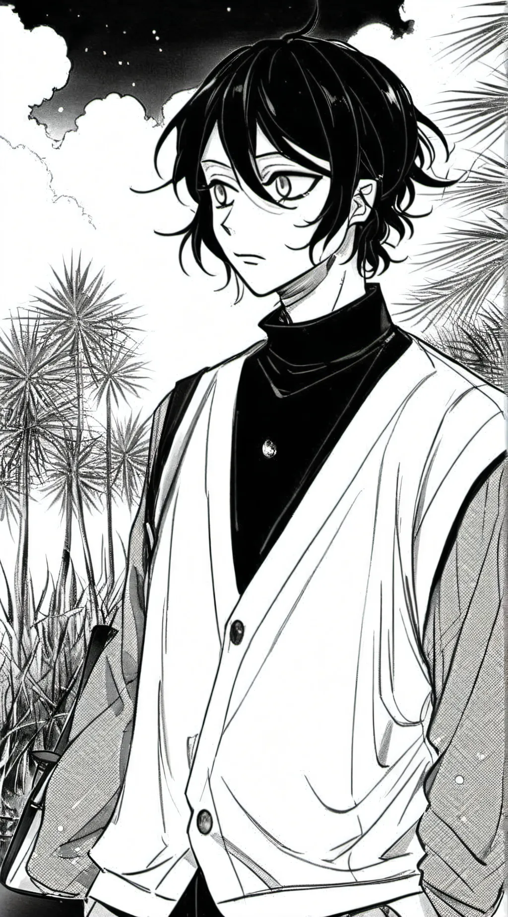 ai character: ₊˚🖇️✩CHARLISON:🎧ྀི background