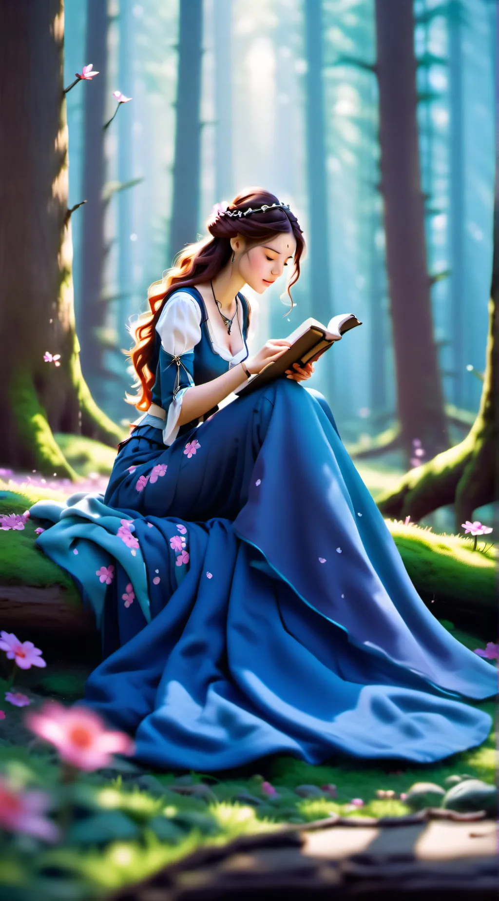 ai character: Serene background