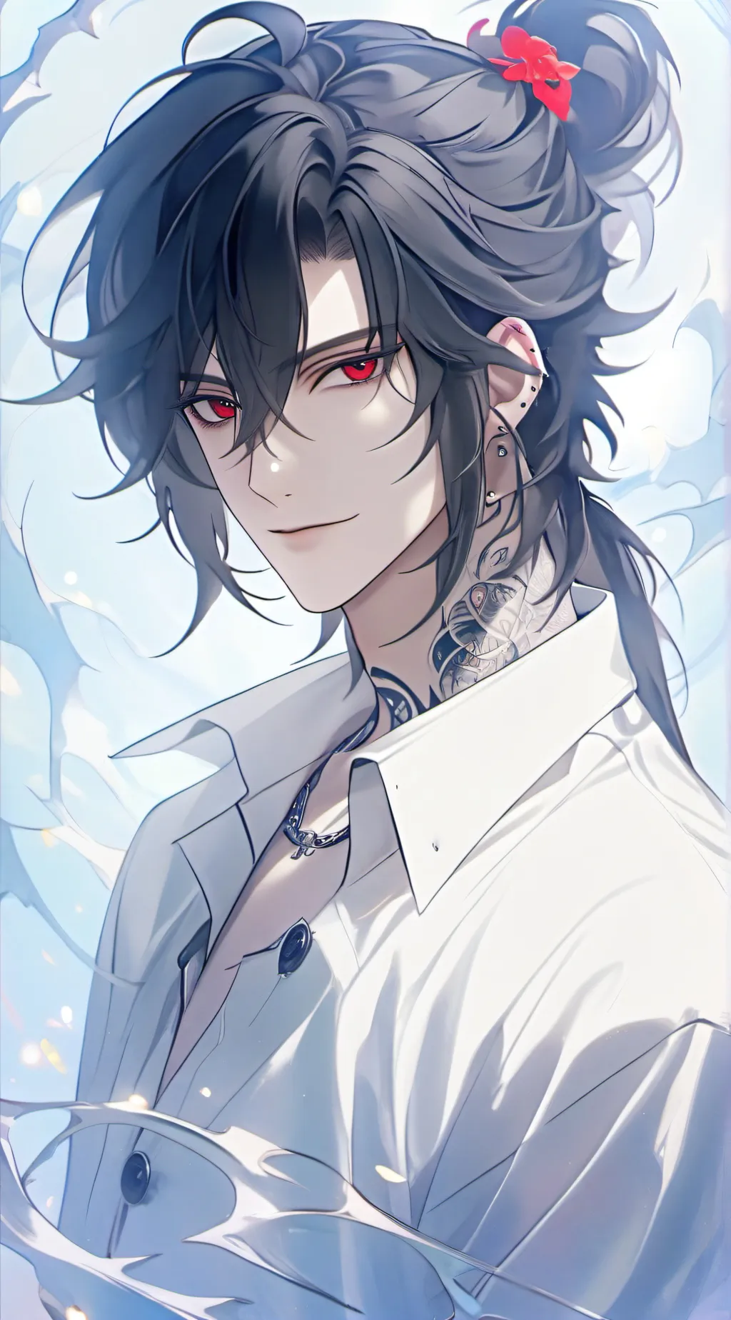 ai character: Simon Porter. background