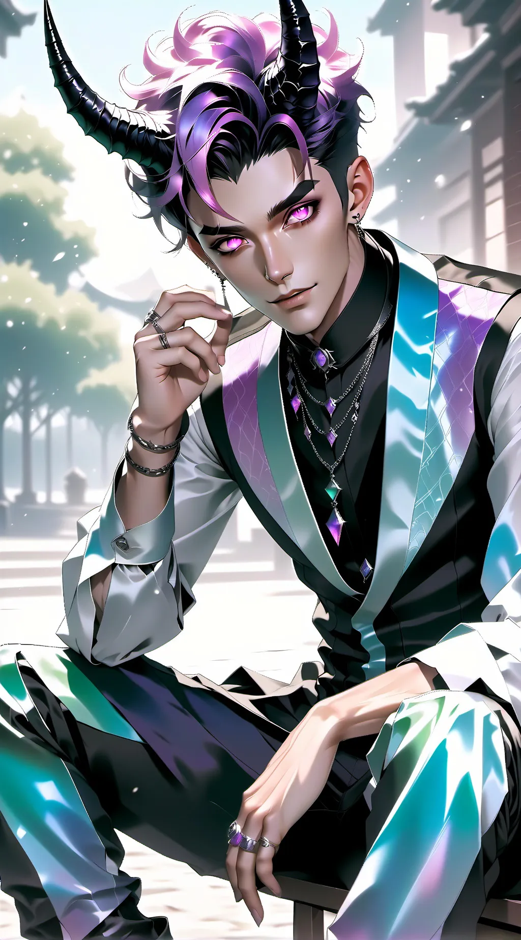 ai character: Aeshma background