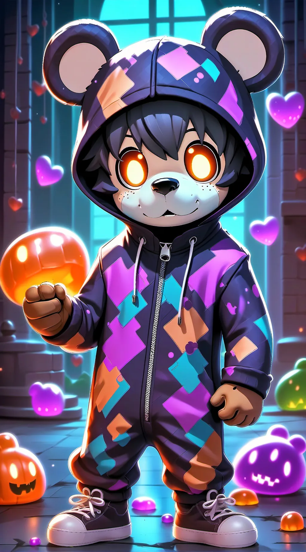 ai character: Oswald background