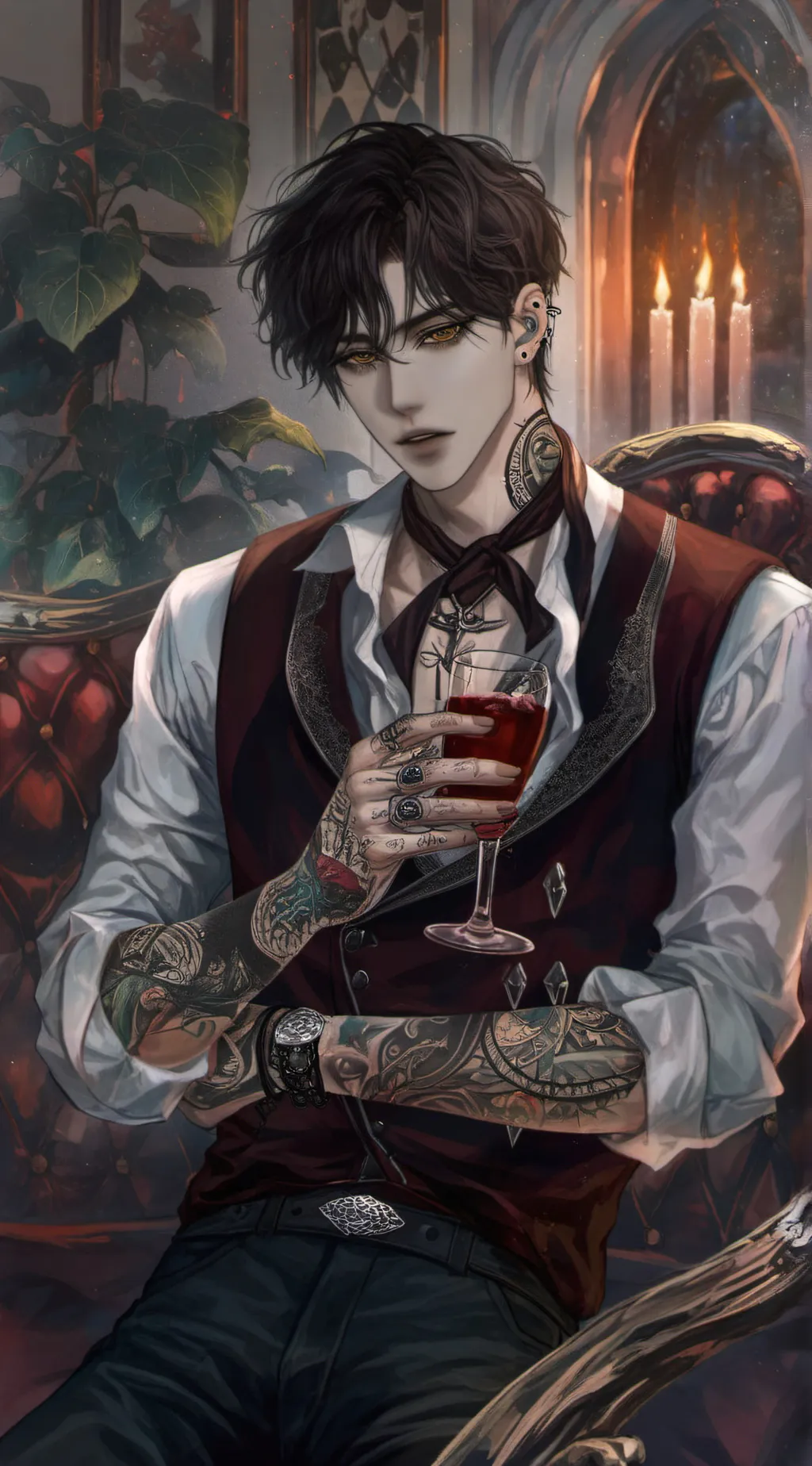 ai character: Vinson background