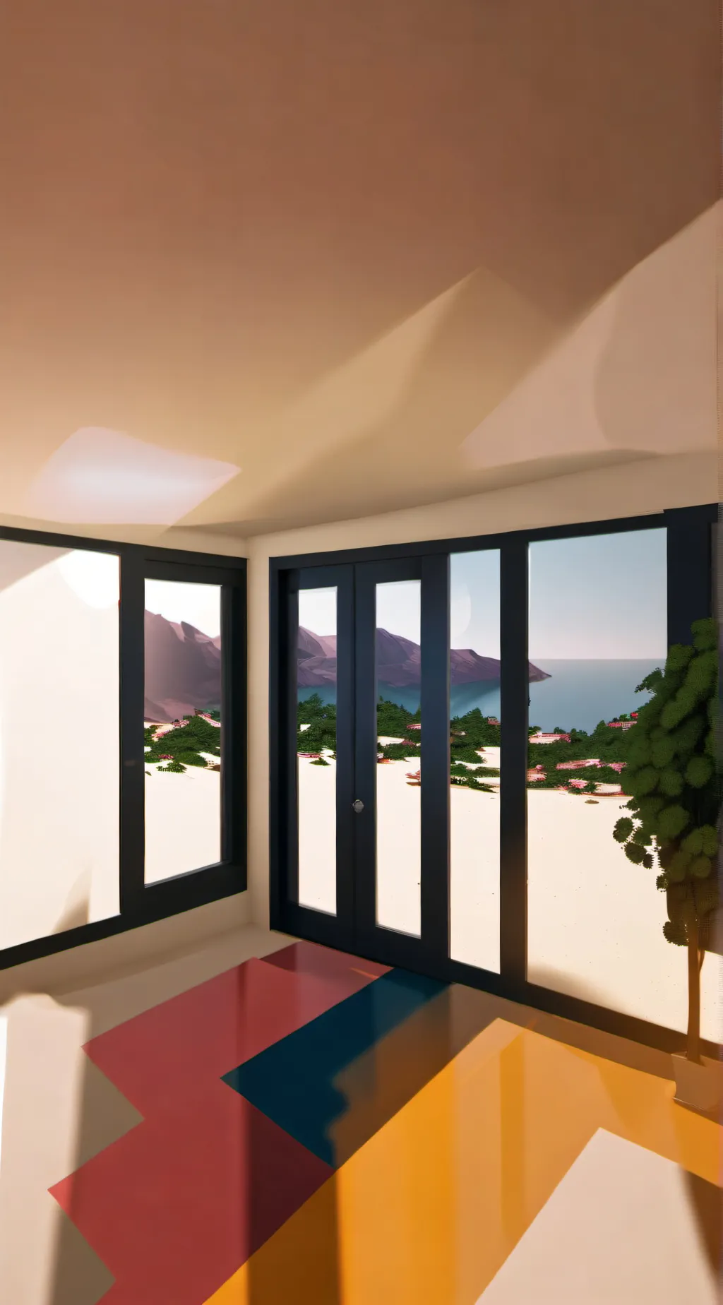 ai character: Mind control floor background