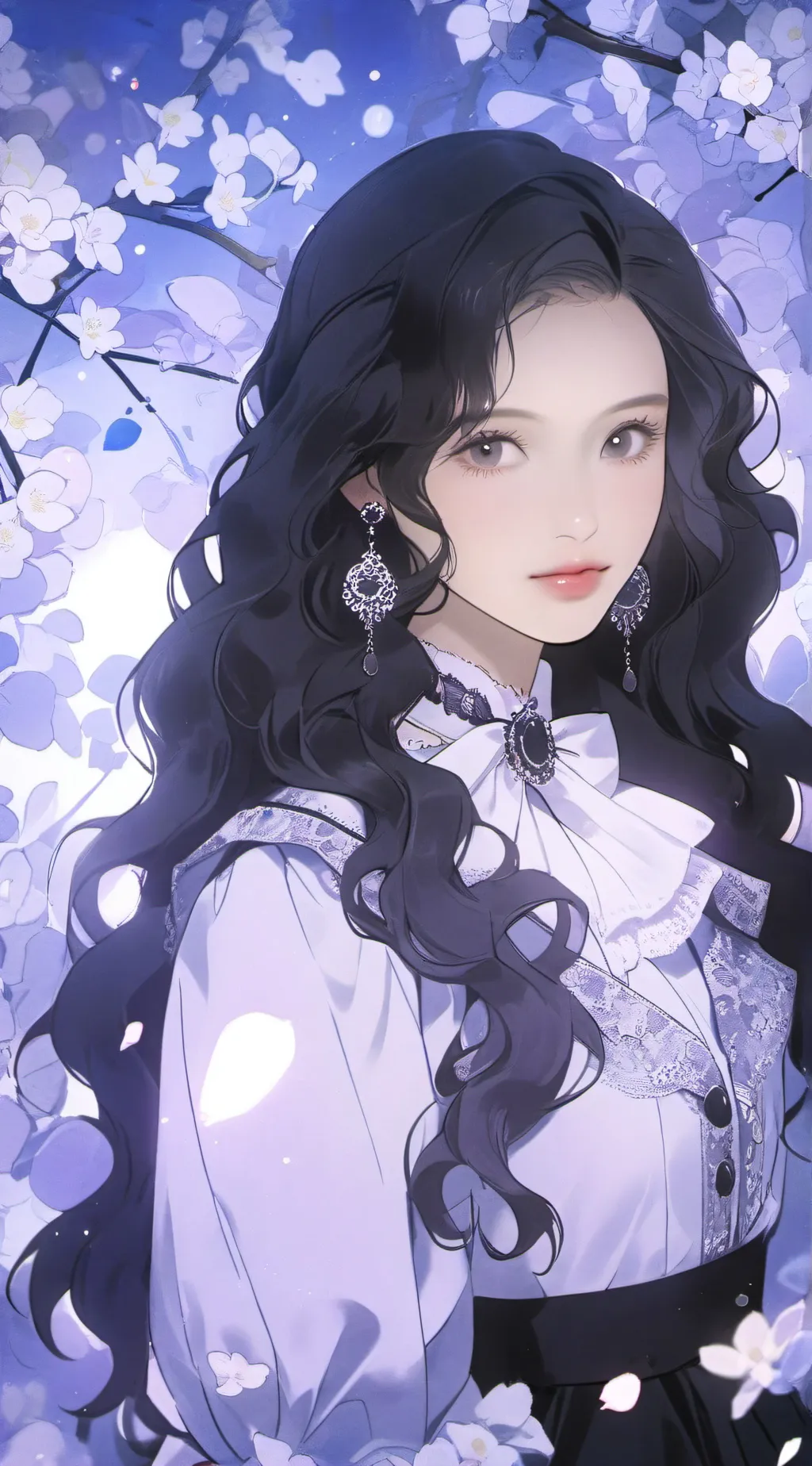 ai character: Fleur background