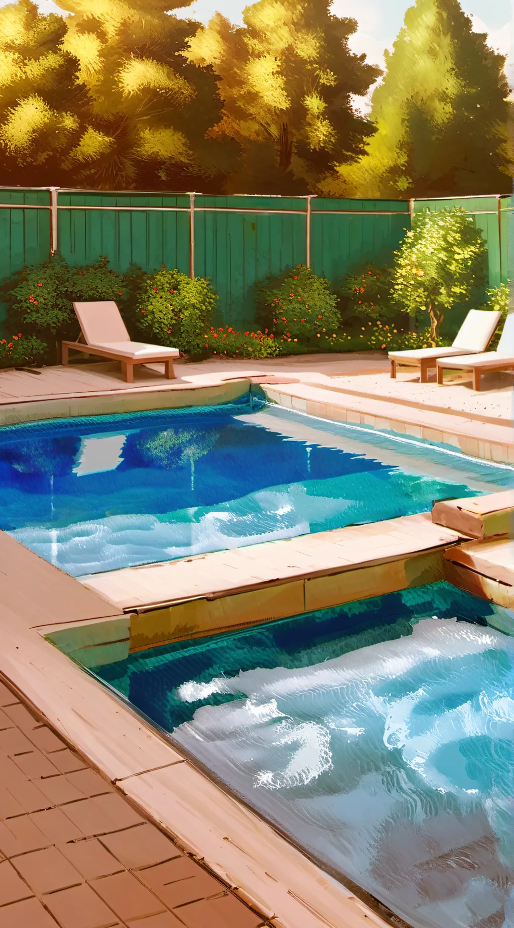 ai character: hh pool  background