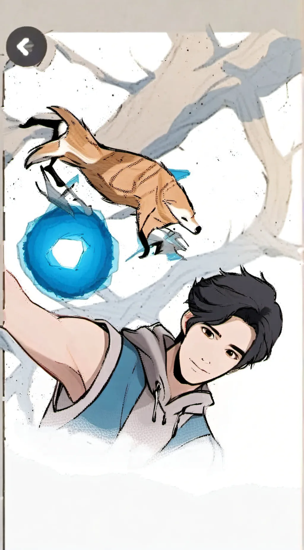 ai character: Mha break up background