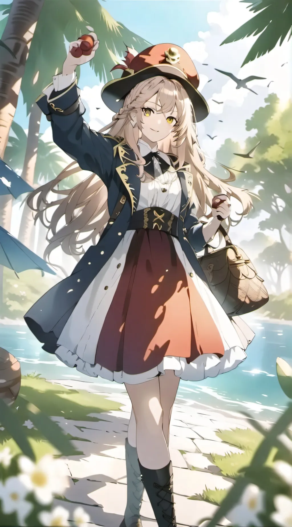 ai character: Pirate background