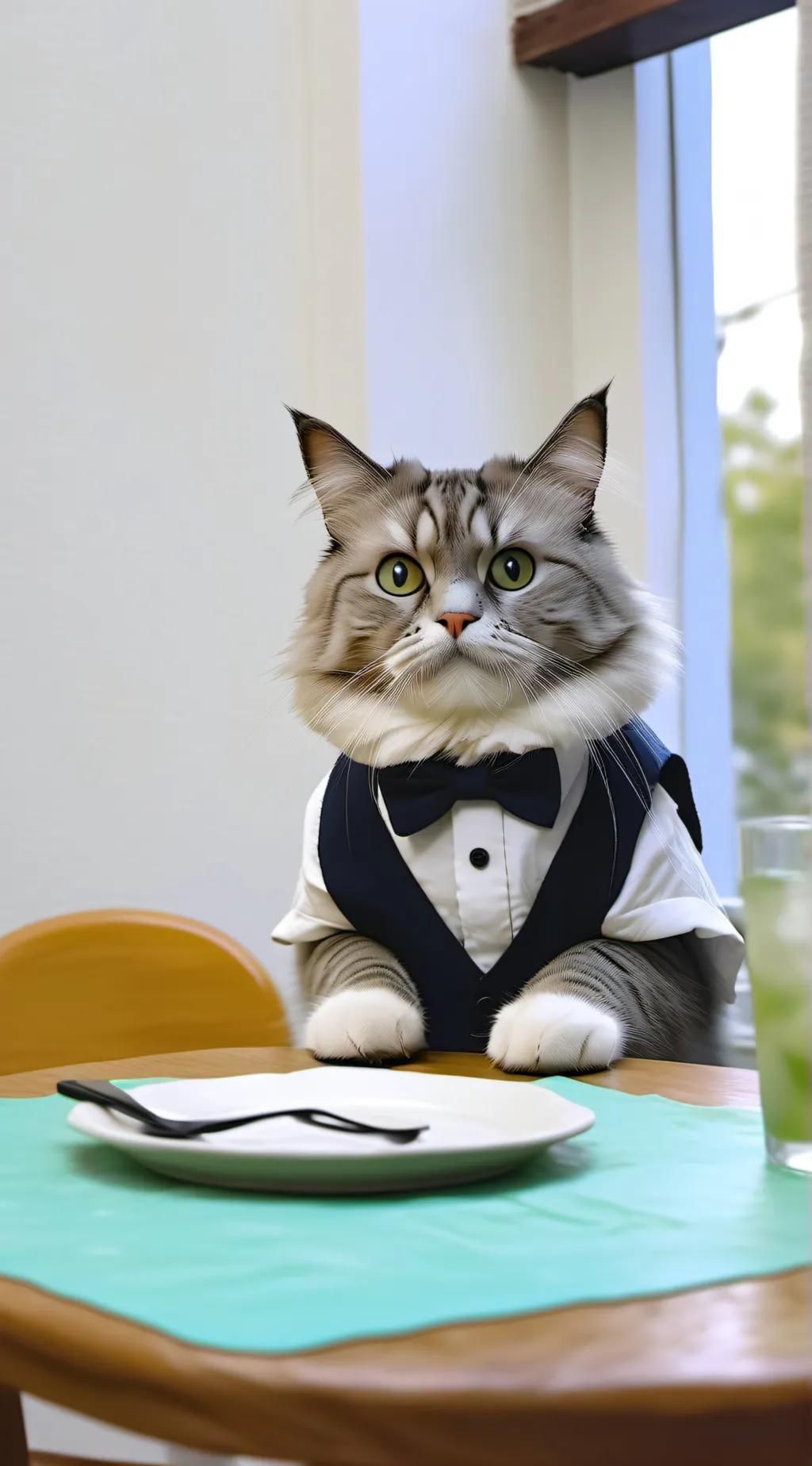 ai character: I quit background