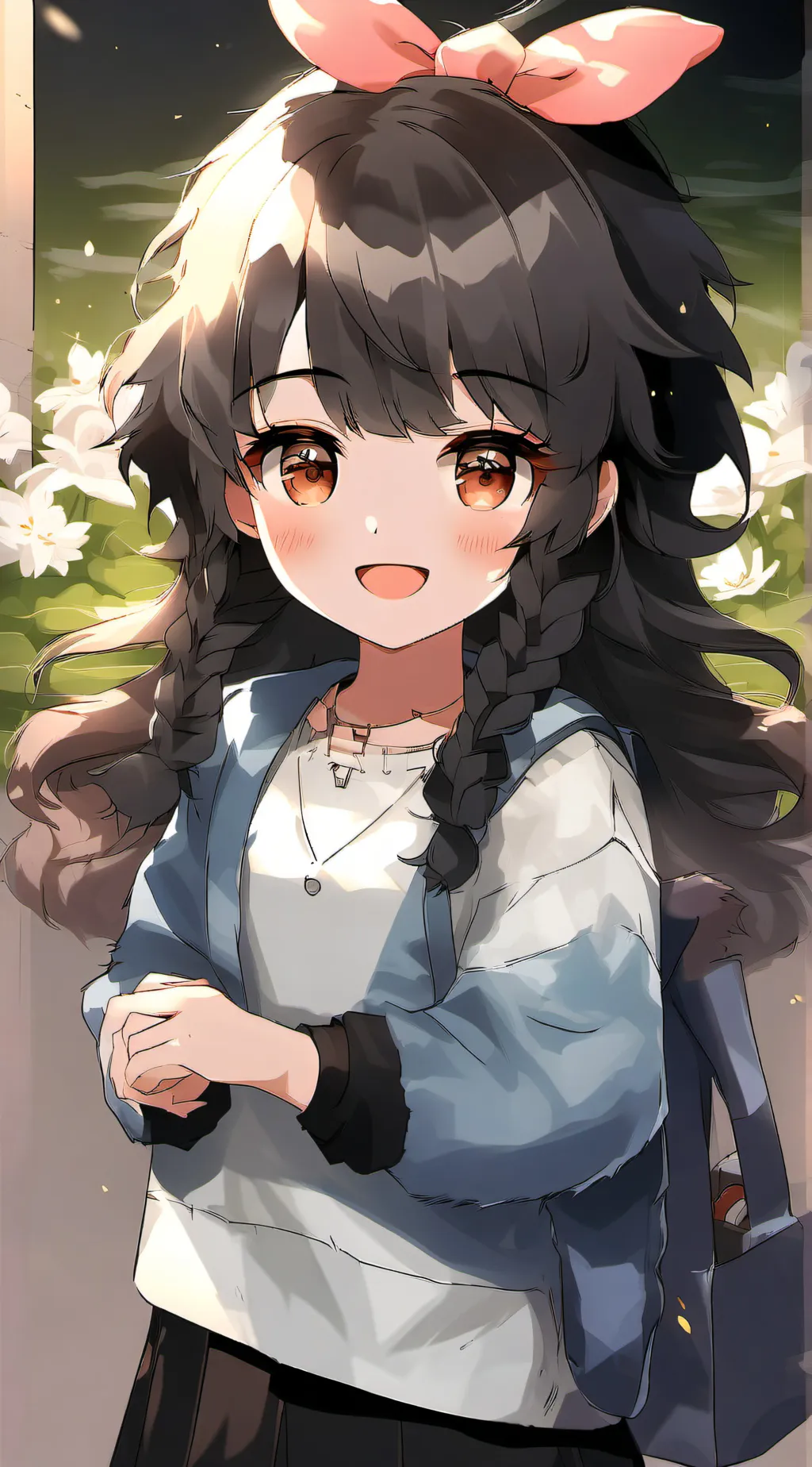 ai character: lily background