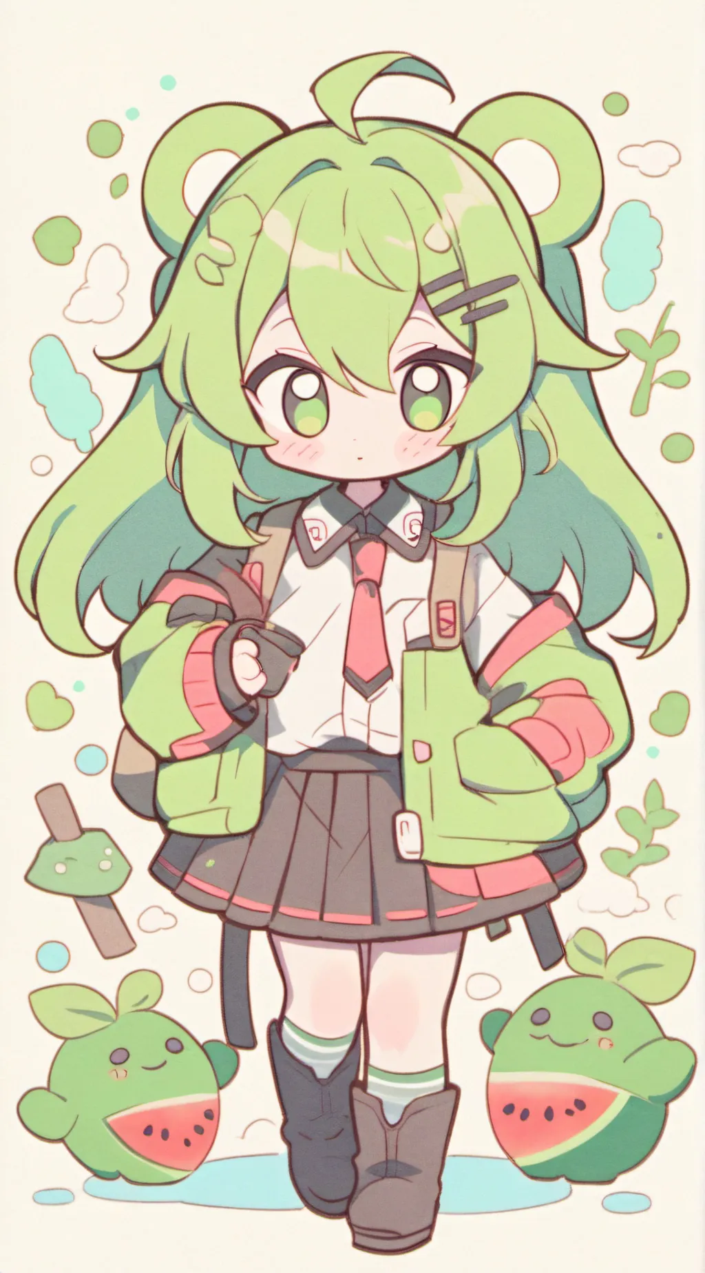 ai character: Leva  background