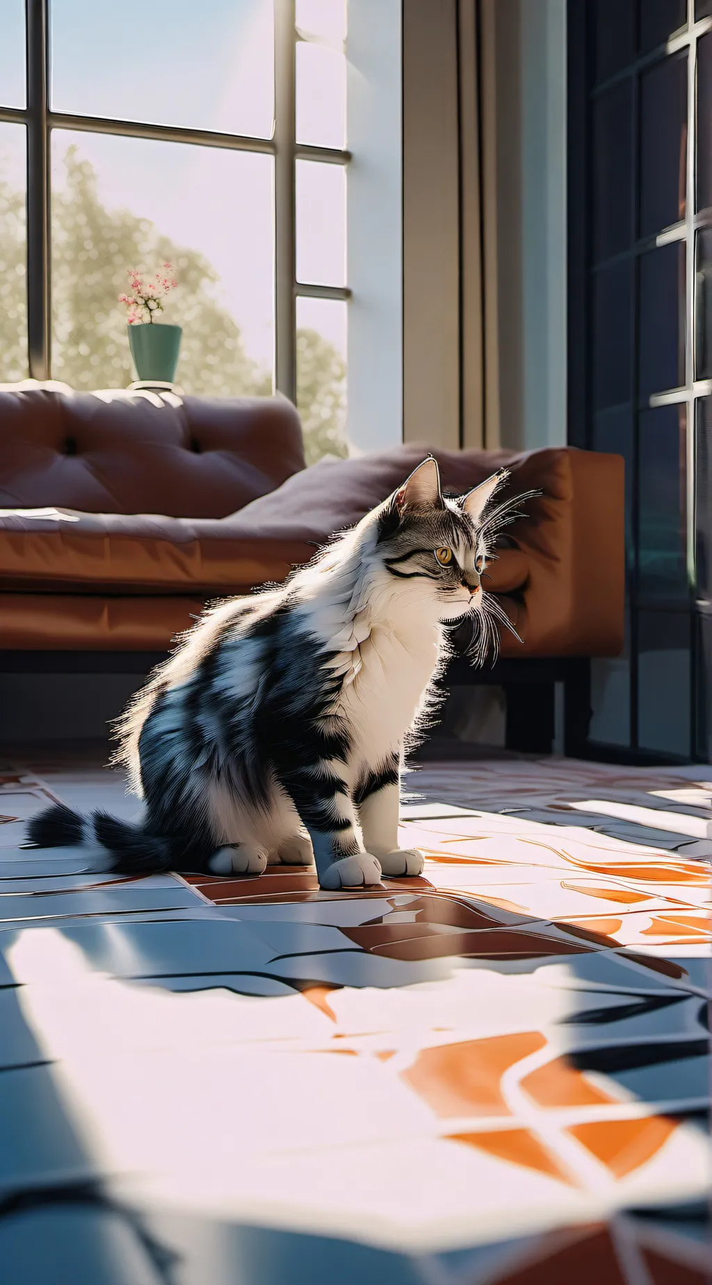 ai character: Ellie background