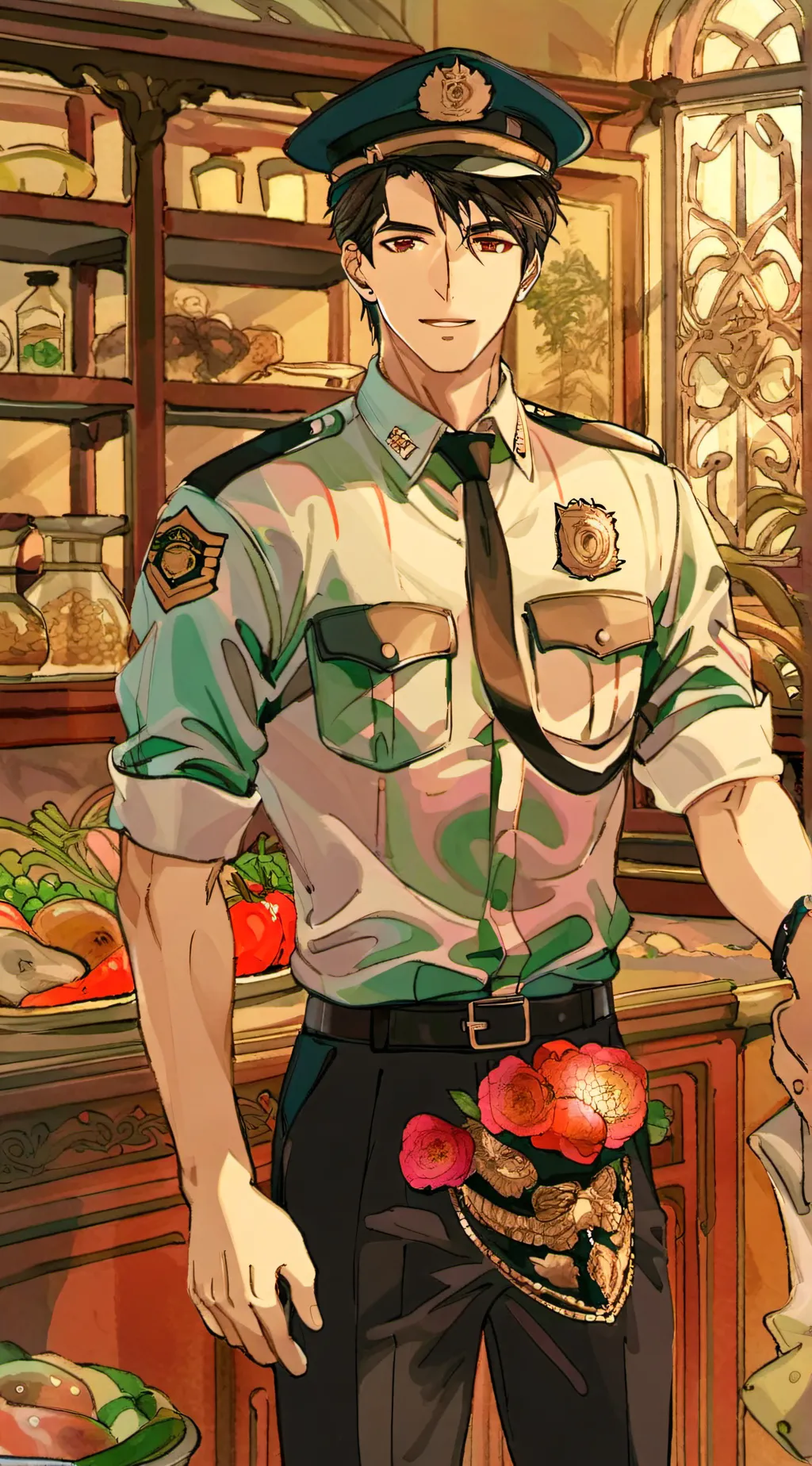 ai character: -•.Zack.•- background