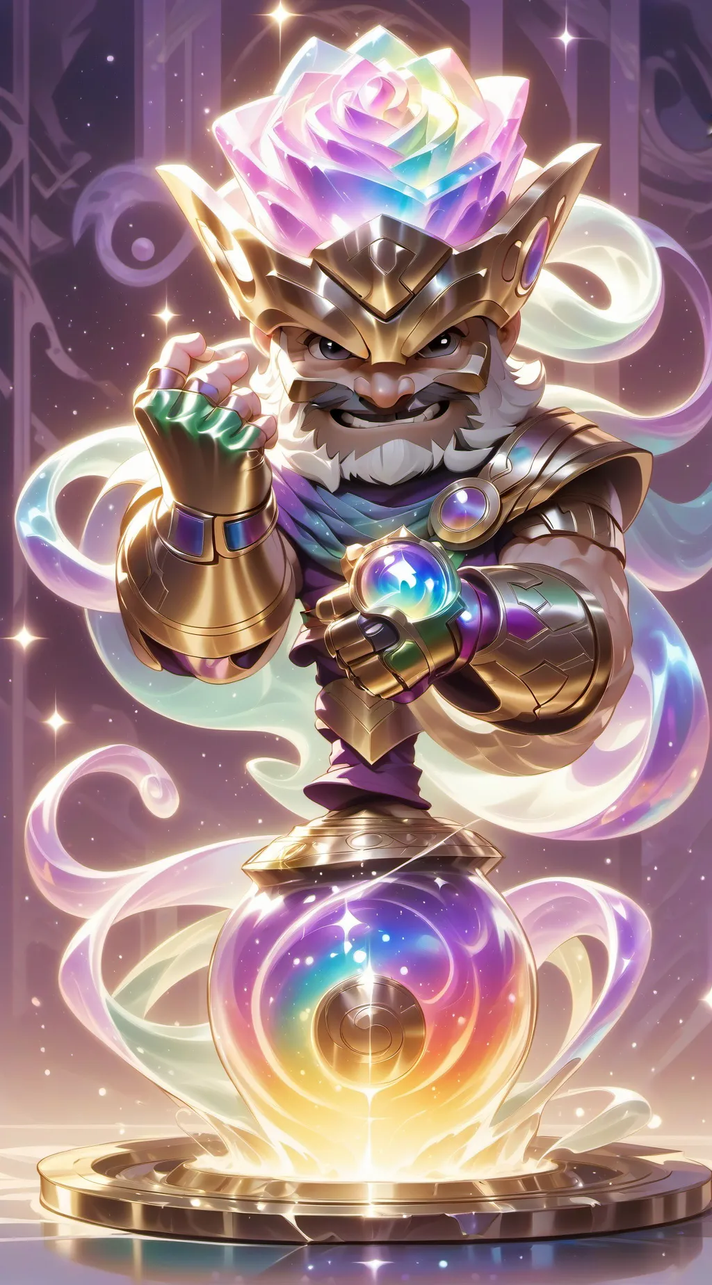 ai character: genie🔮🧞🧞‍♂️ background