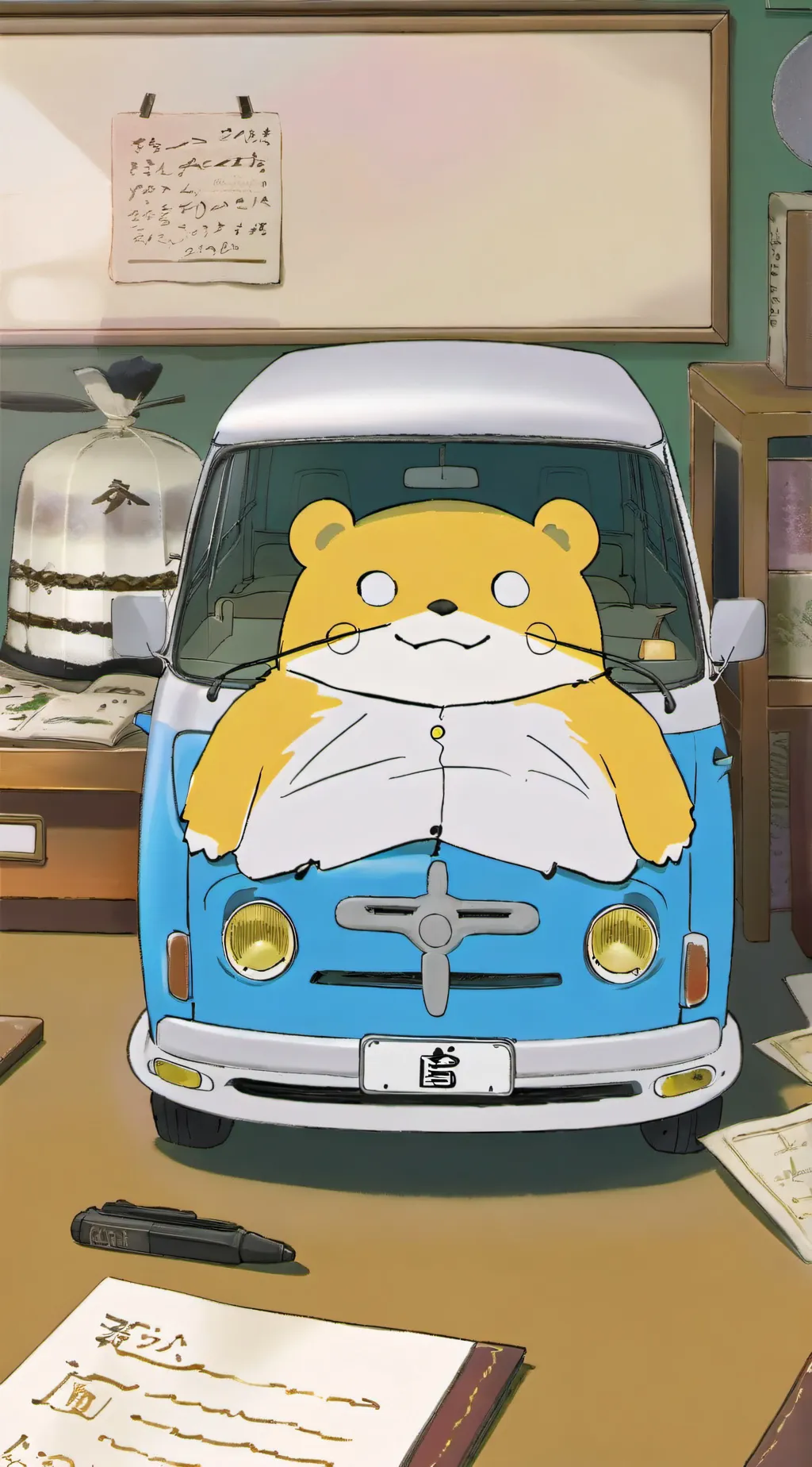 ai character: birthday yin 🥳 background