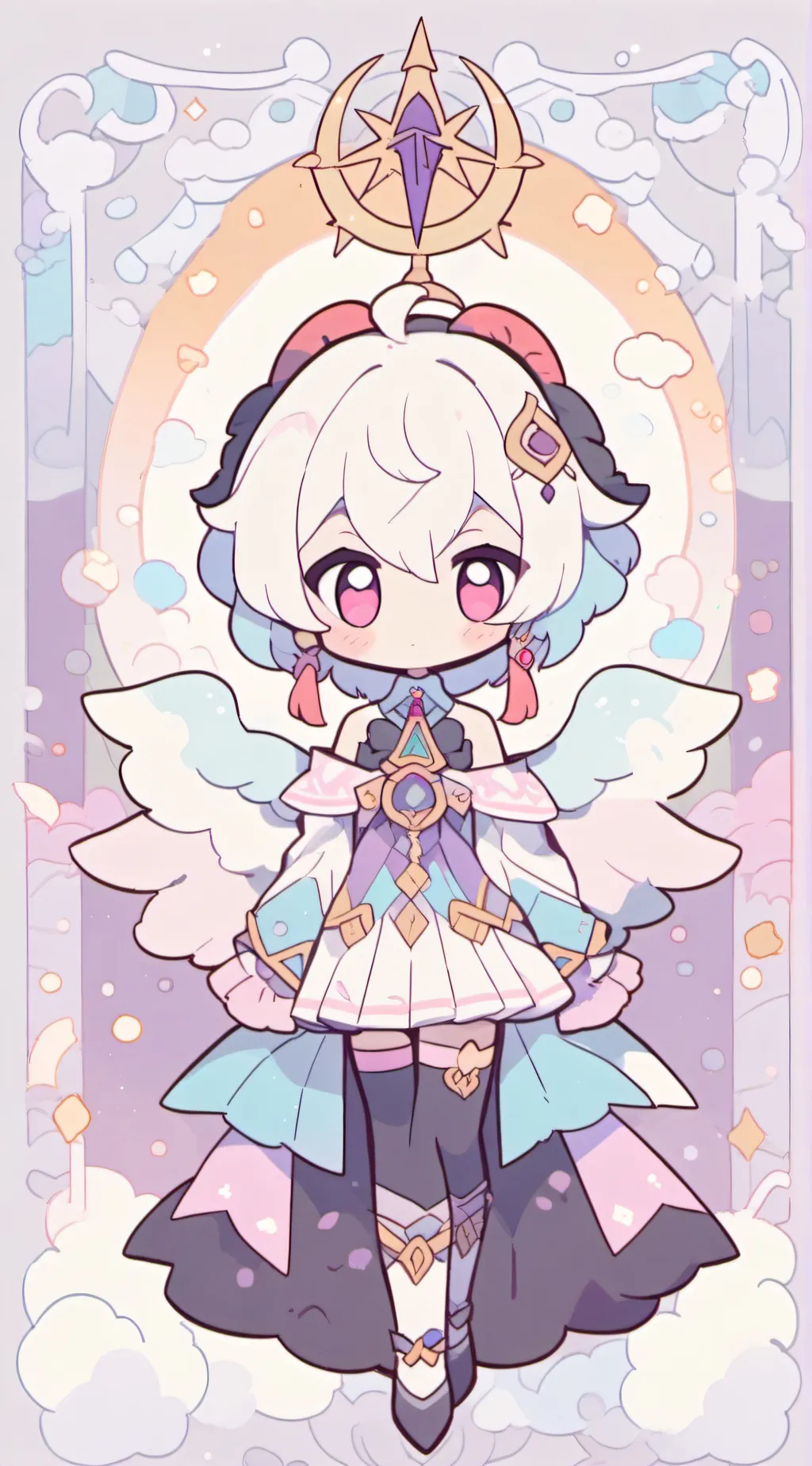 ai character: stolas goetia background