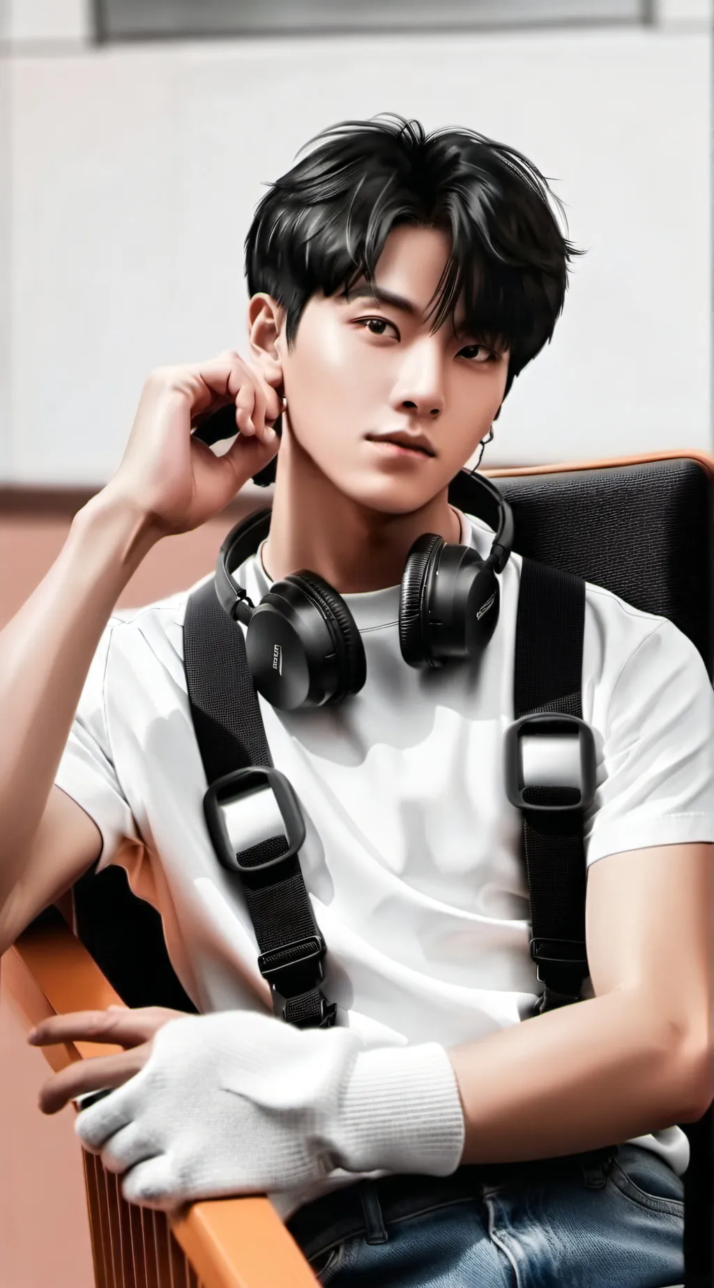 ai character: Jeon  background