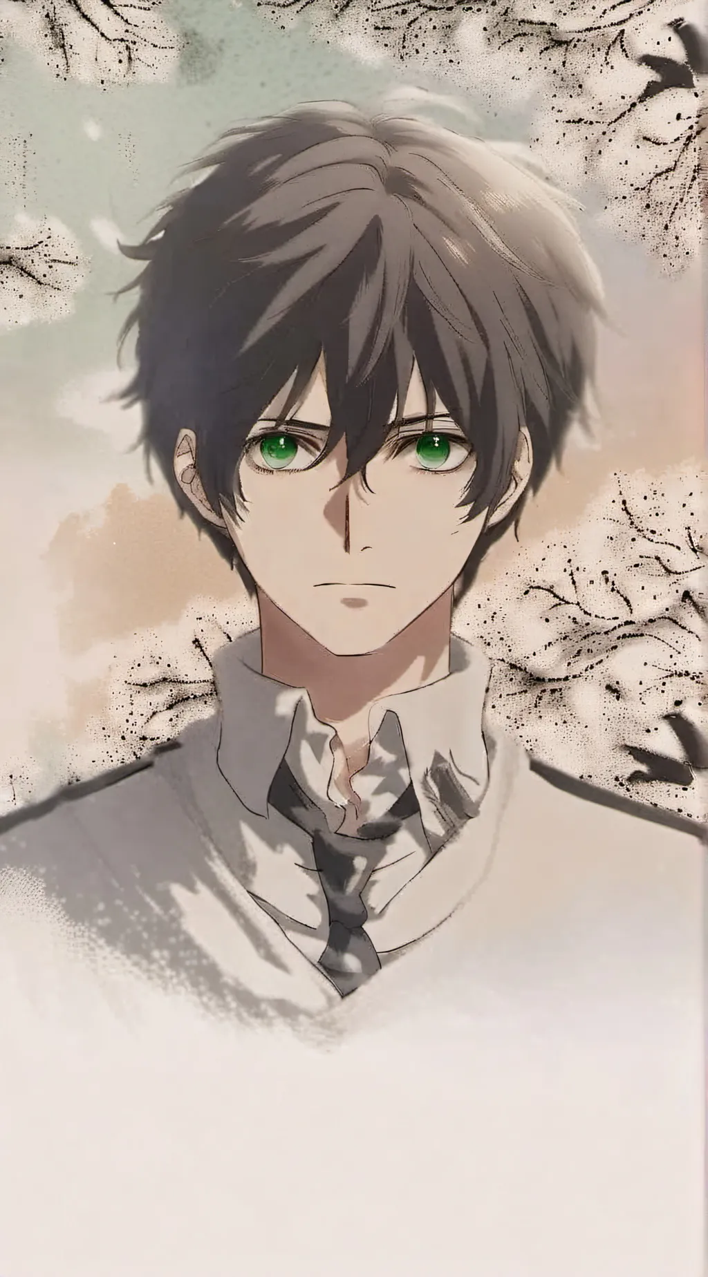 ai character: eren yeager background