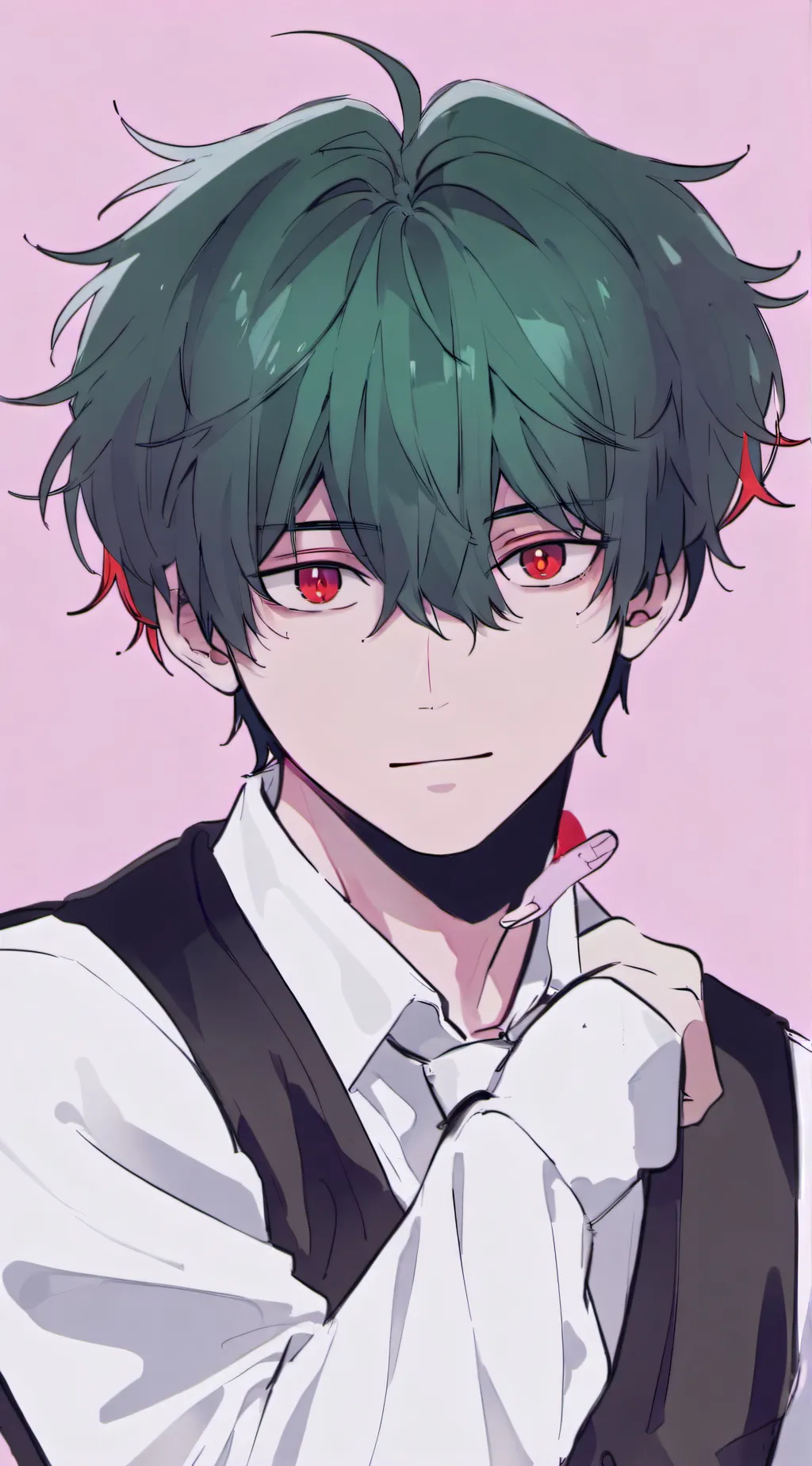 ai character: Mha words background