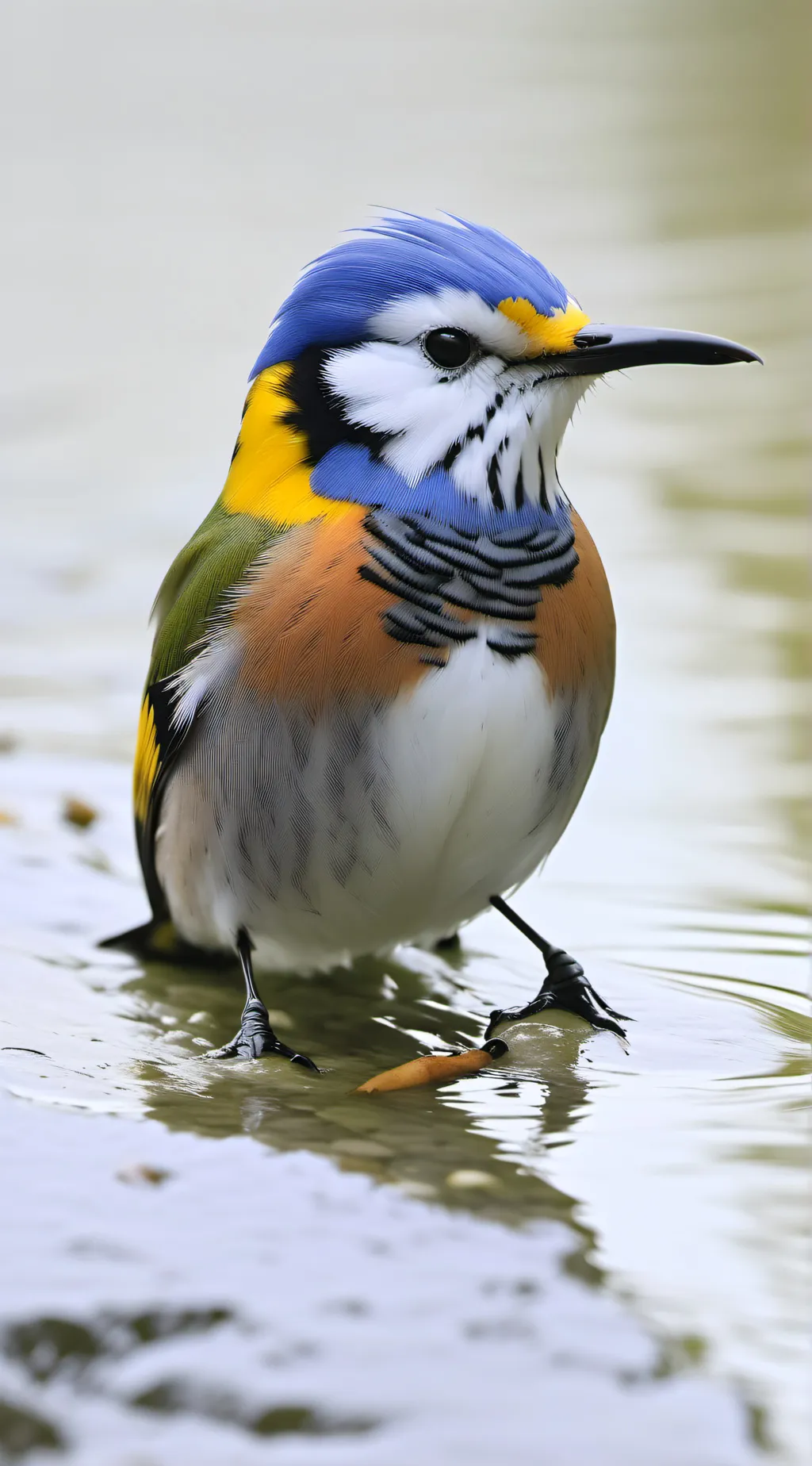 ai character: Birdy  background