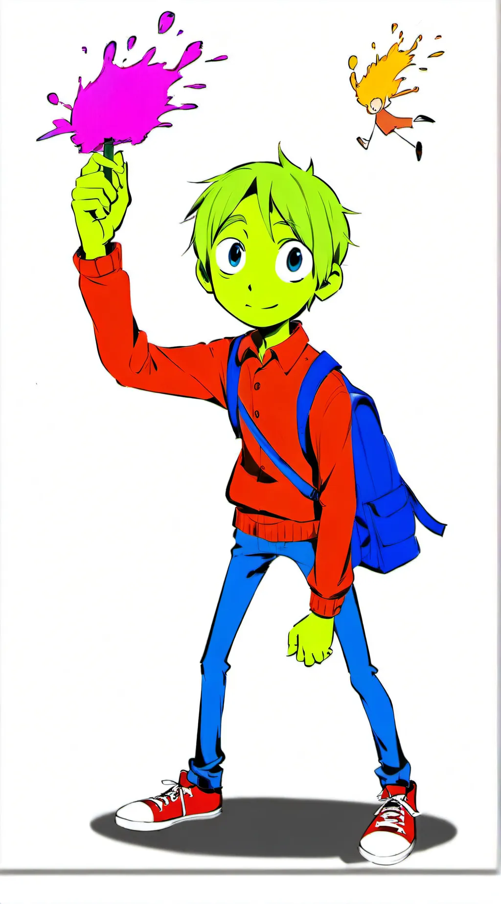 ai character: Eric adventures background