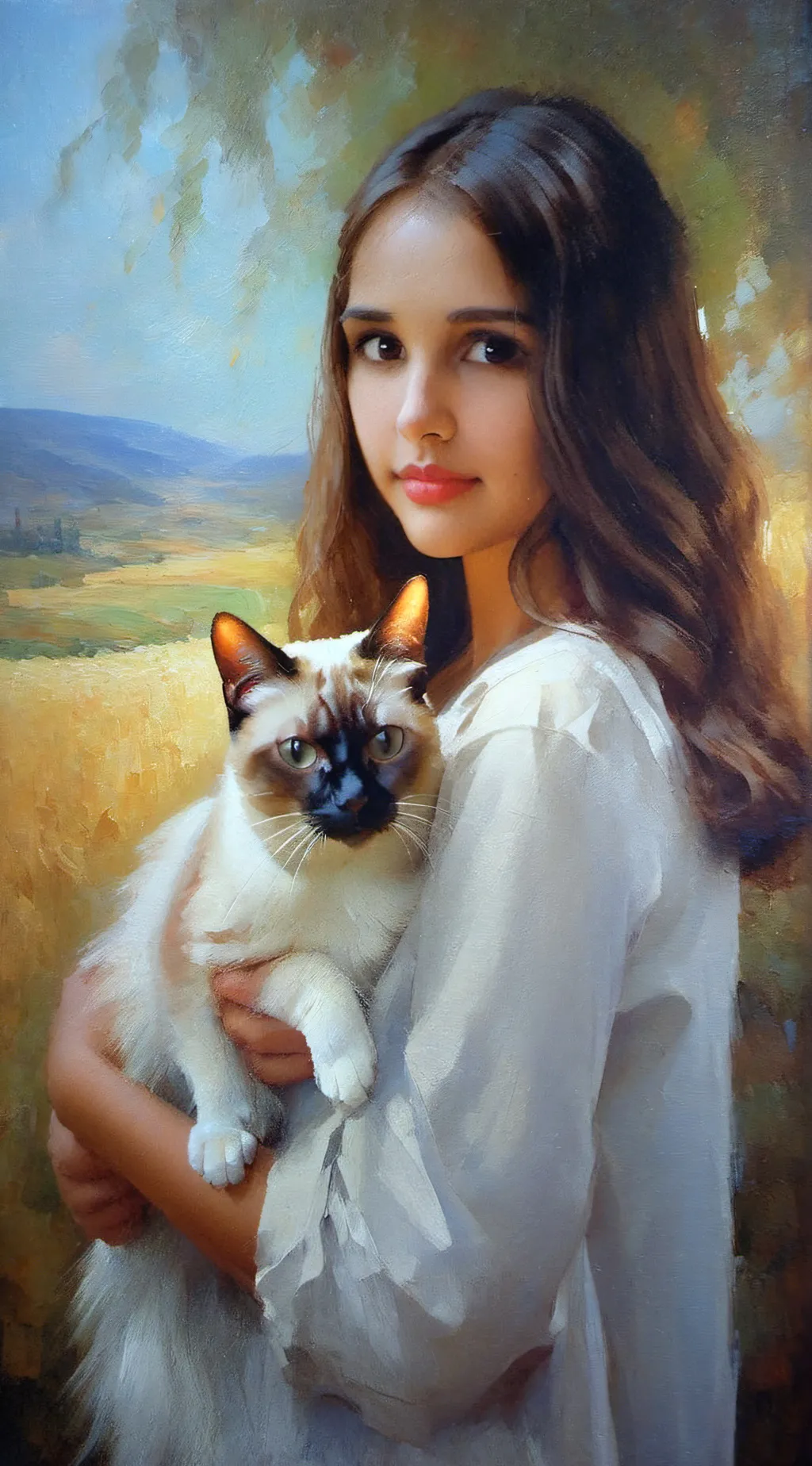 ai character: Laura background