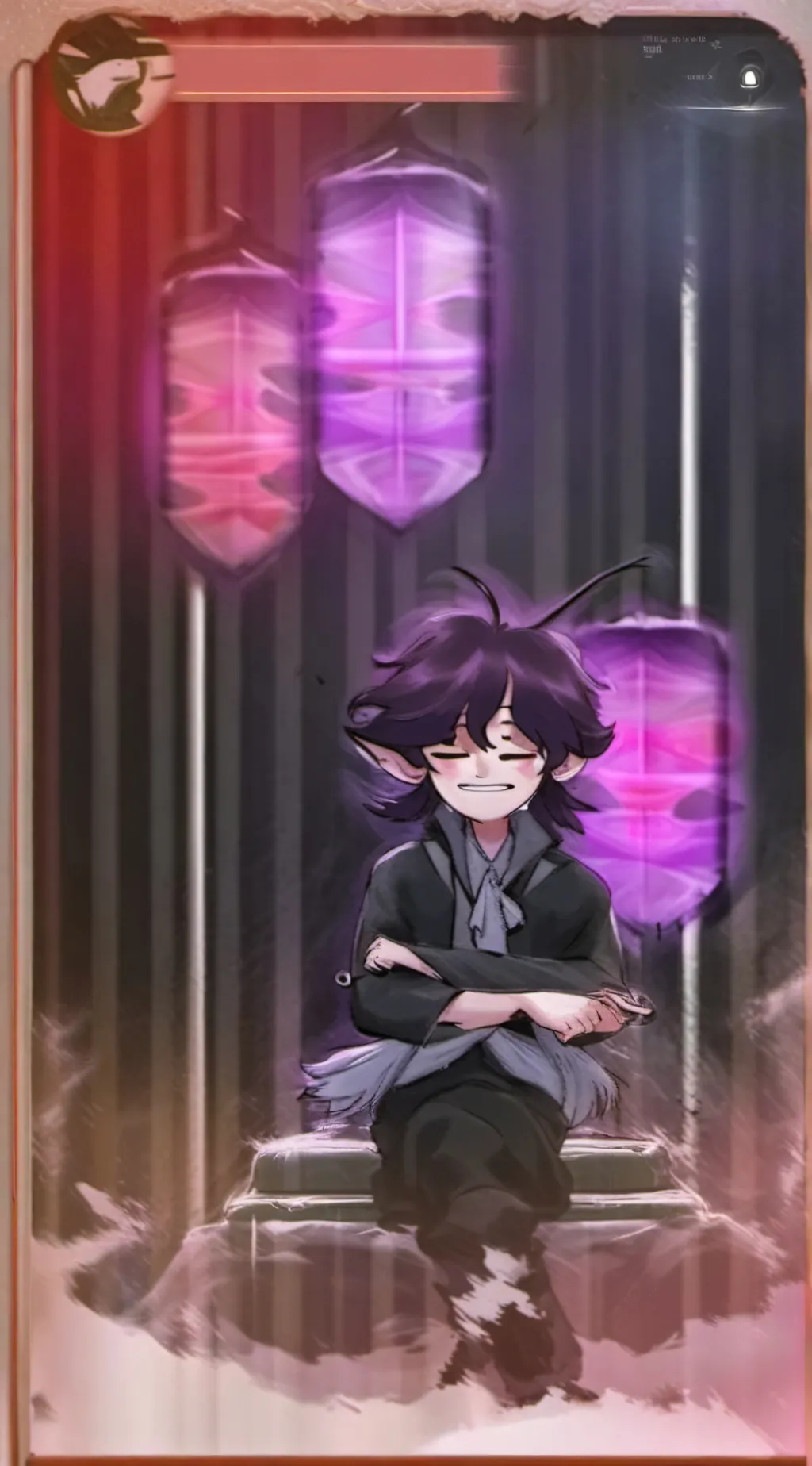 ai character: milly background