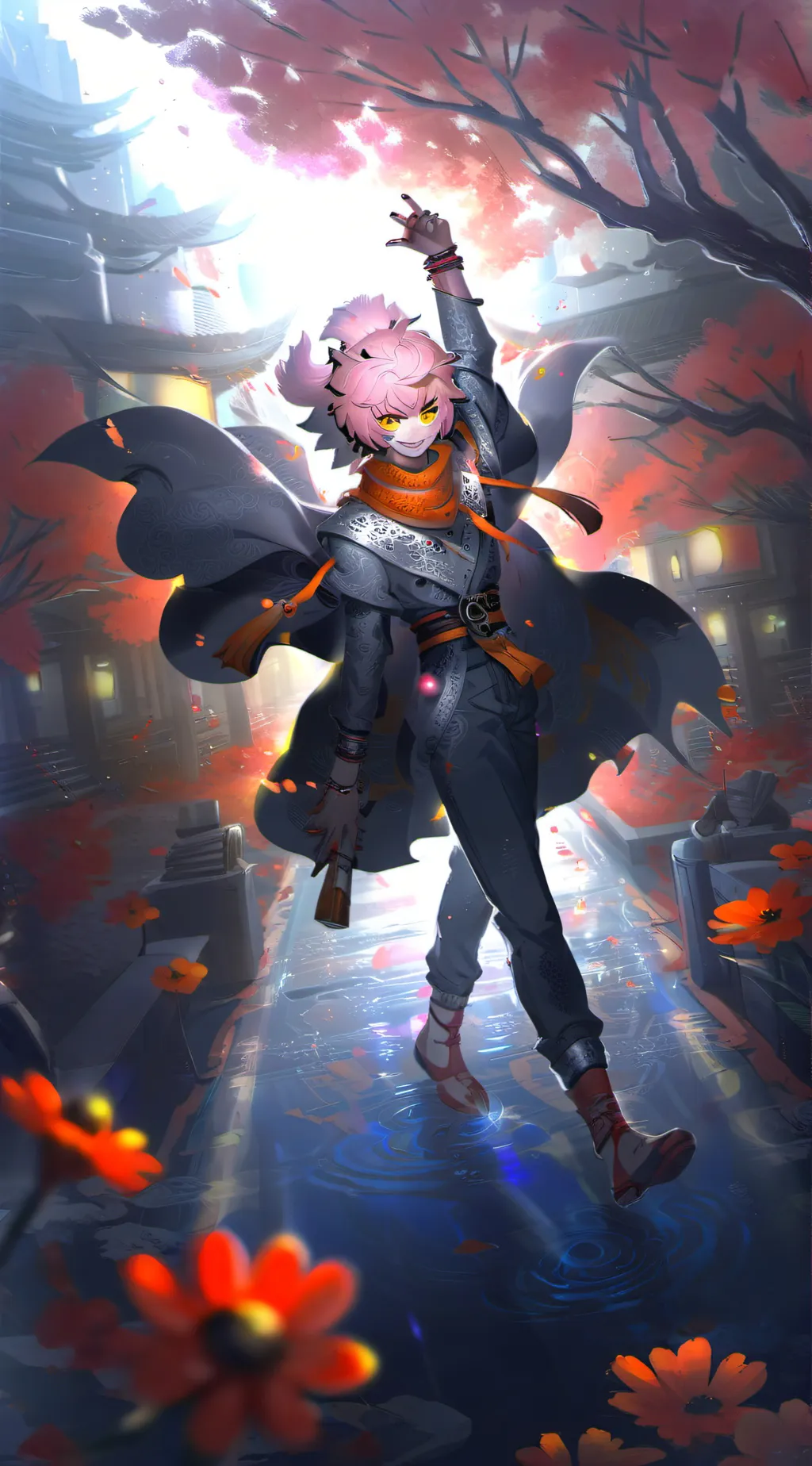 ai character: Mina background